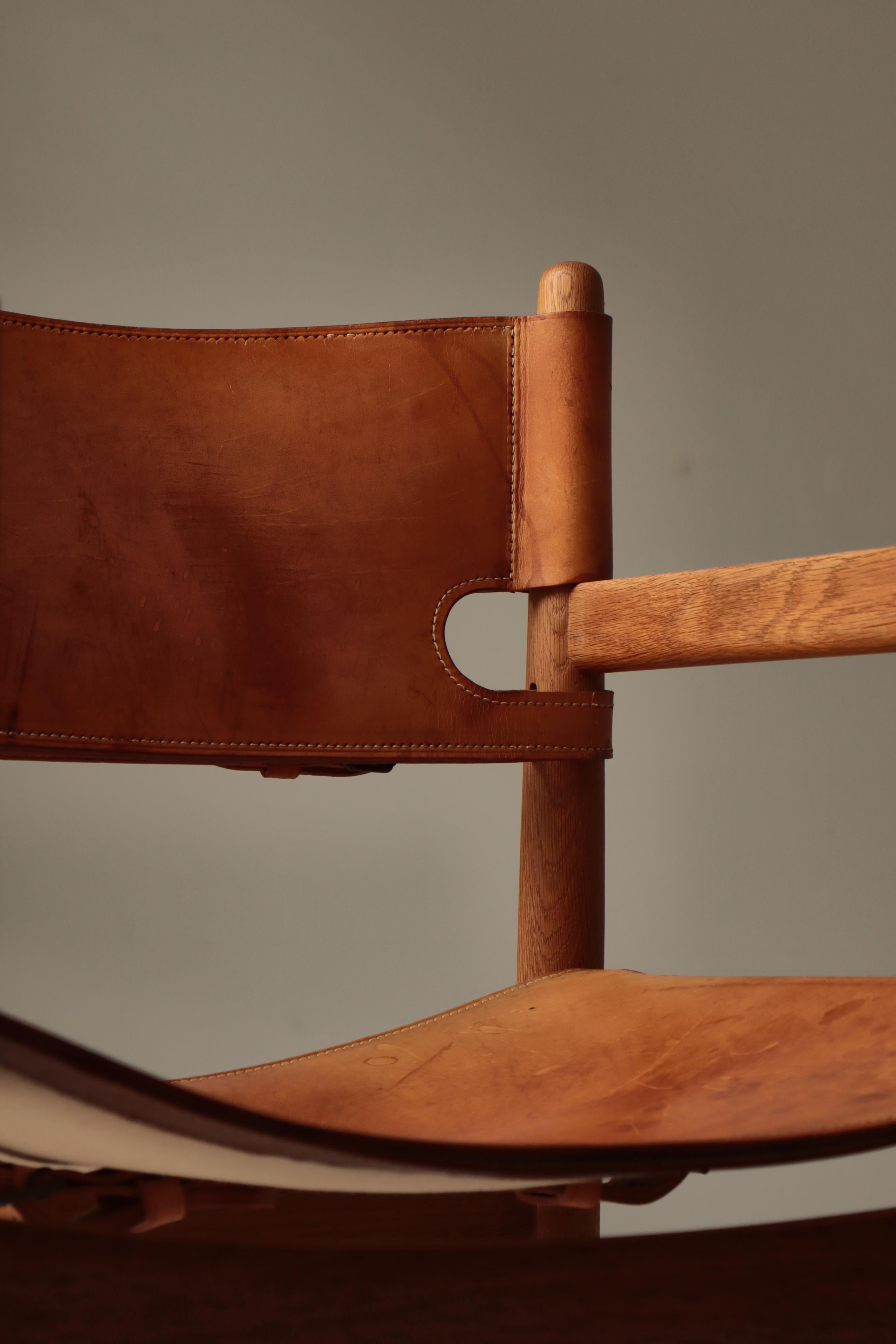 Børge Mogensen Eiche und Leder 