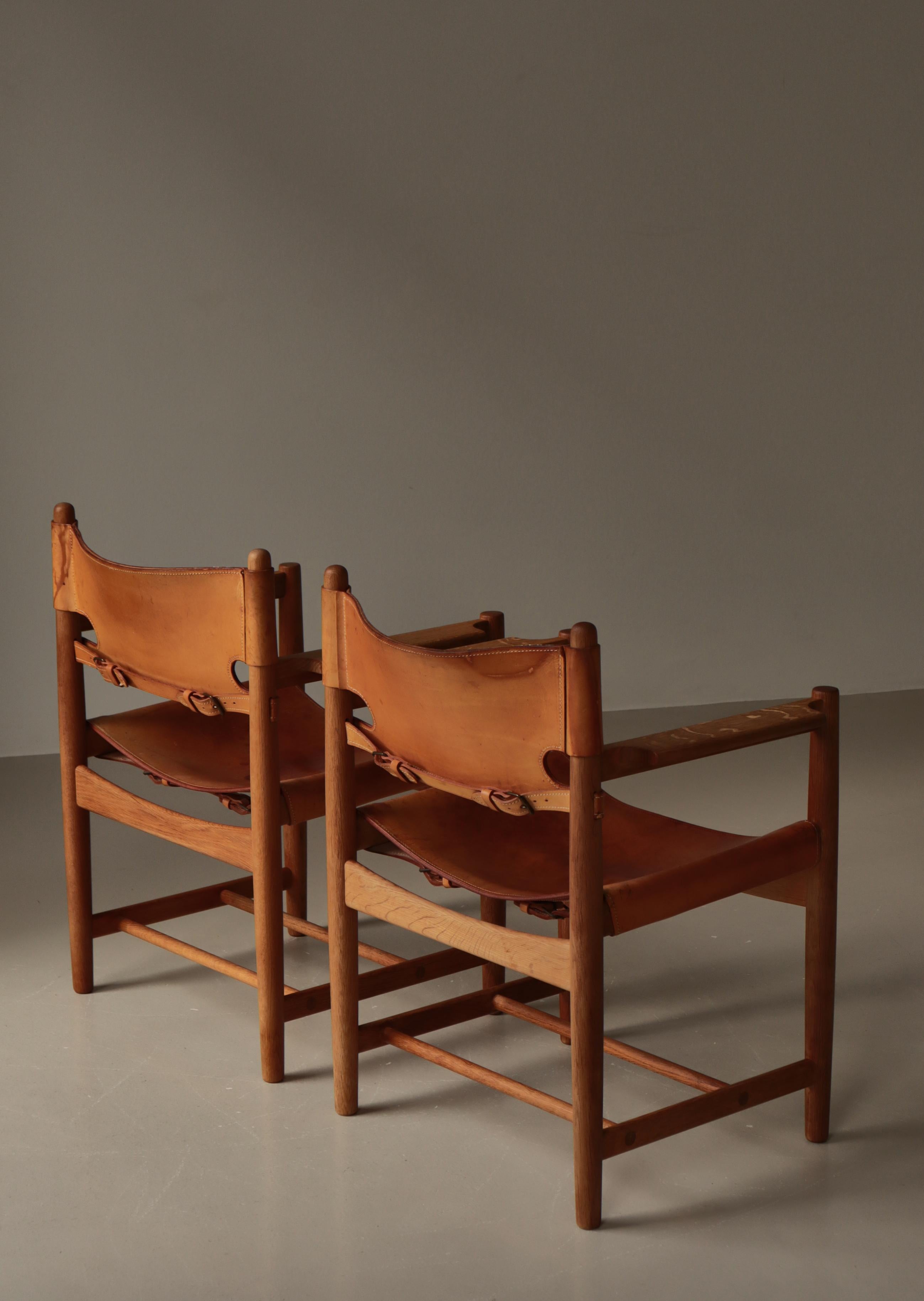 Børge Mogensen Eiche und Leder 