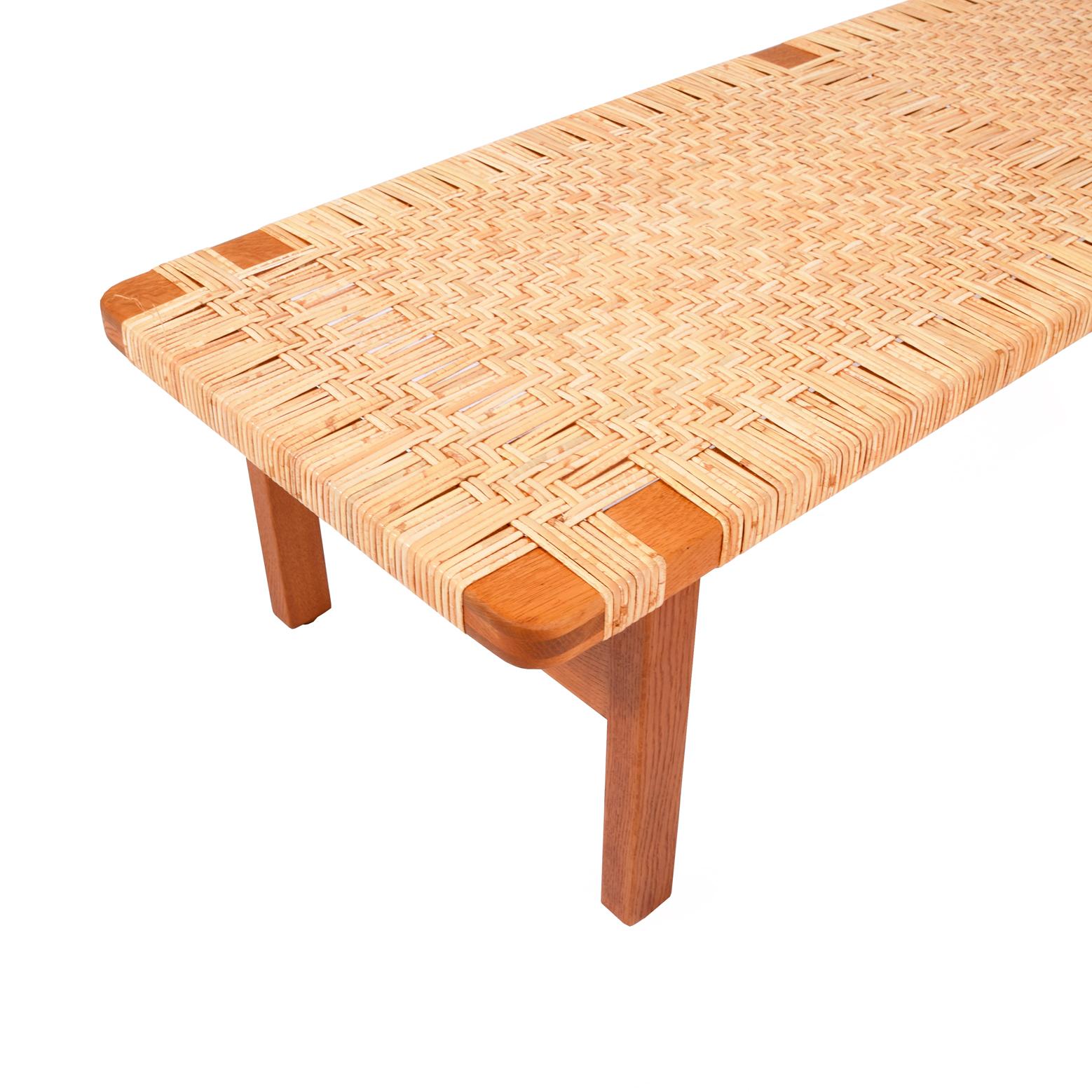 Mid-20th Century Børge Mogensen Oak Bench for Fredericia Furniture