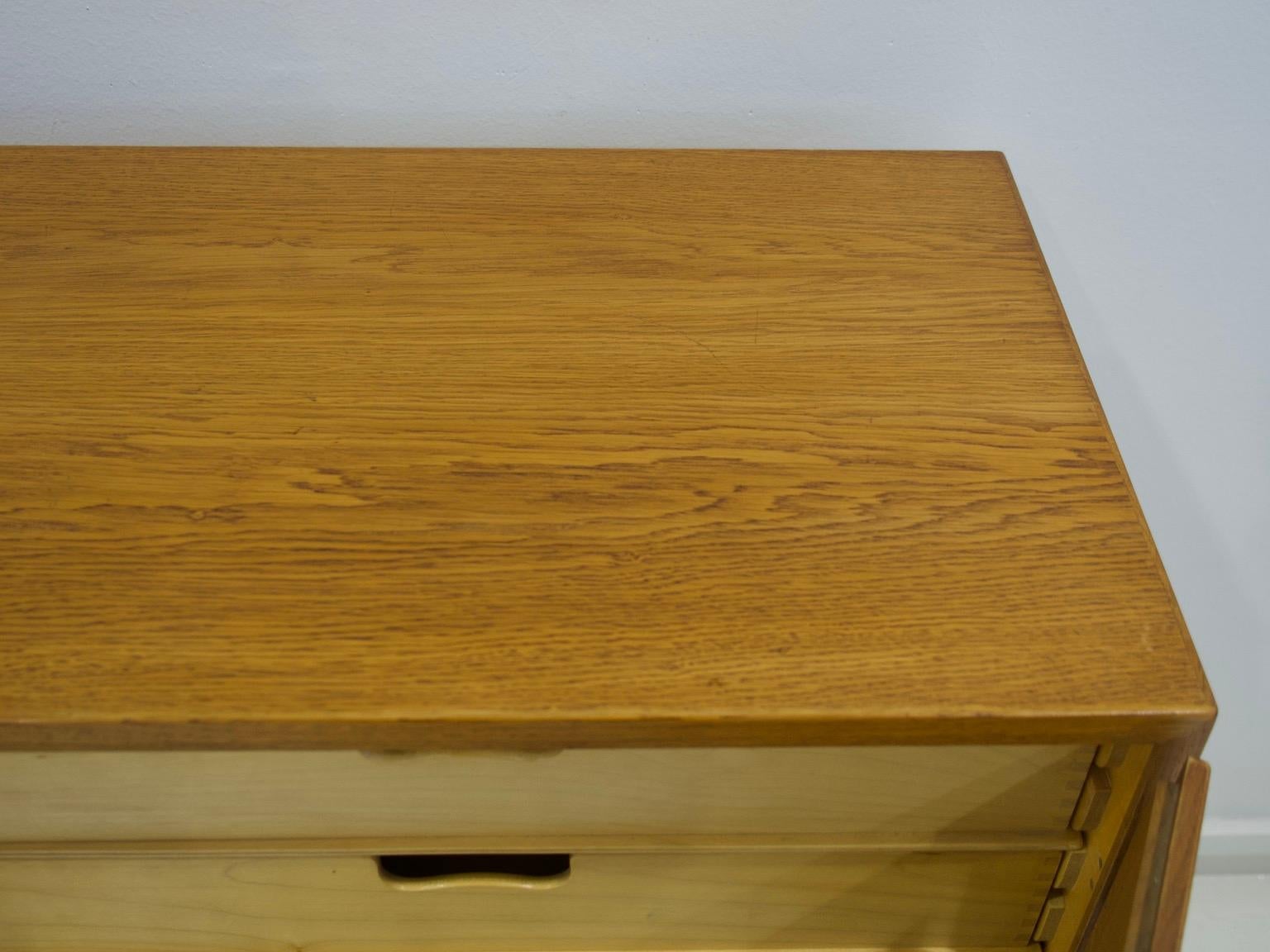 Børge Mogensen Oak Cabinet, Model 232 6