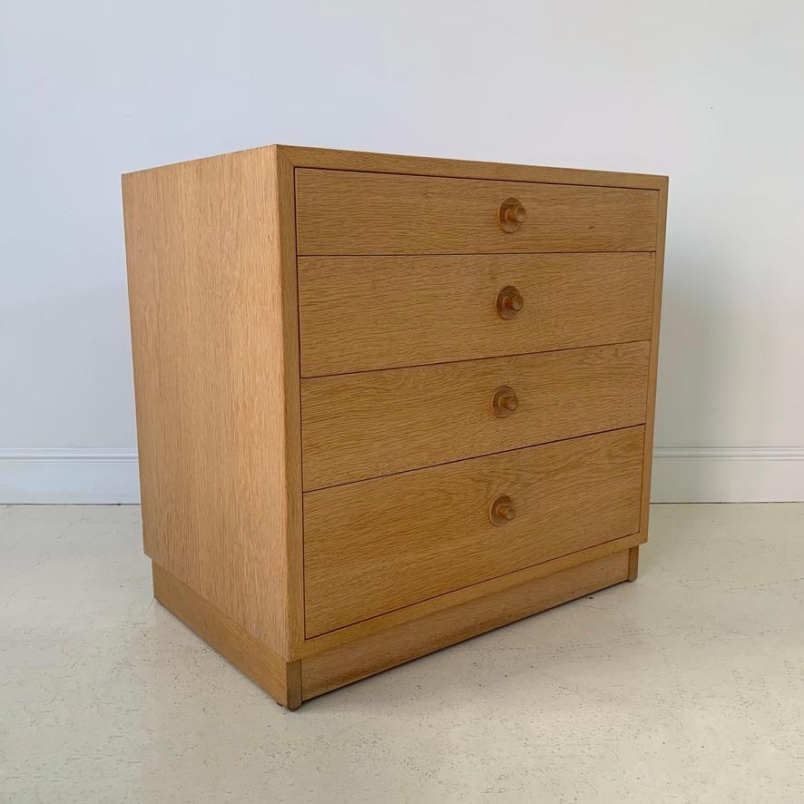 Swedish Børge Mogensen Oak Chest of Drawers, circa 1960, Sweden.