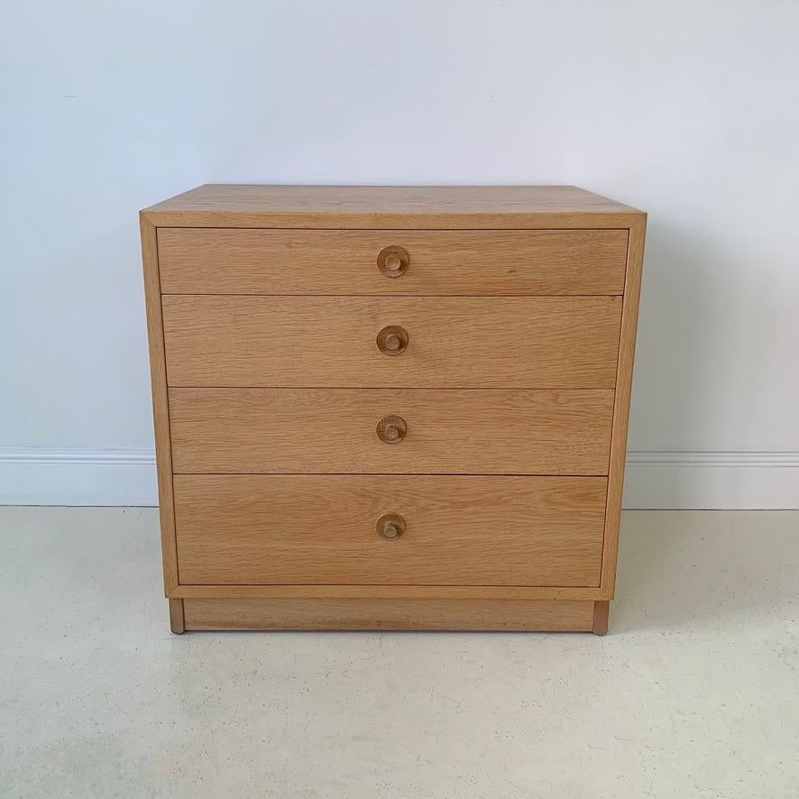 Børge Mogensen Oak Chest of Drawers, circa 1960, Sweden. In Good Condition In Brussels, BE
