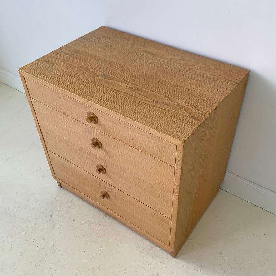 Mid-20th Century Børge Mogensen Oak Chest of Drawers, circa 1960, Sweden.