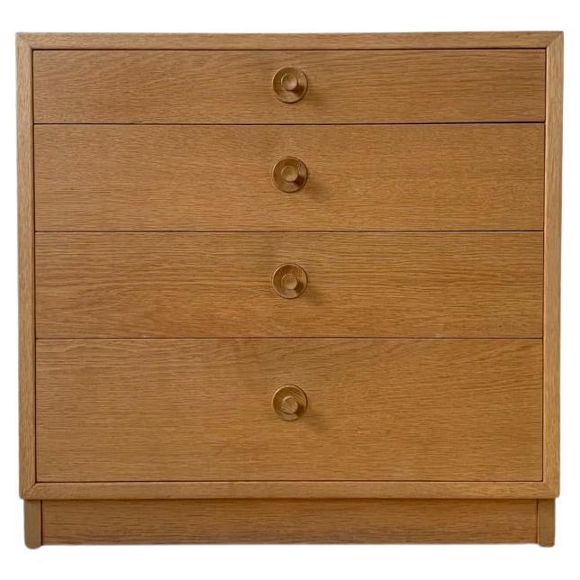 Børge Mogensen Oak Chest of Drawers, circa 1960, Sweden.