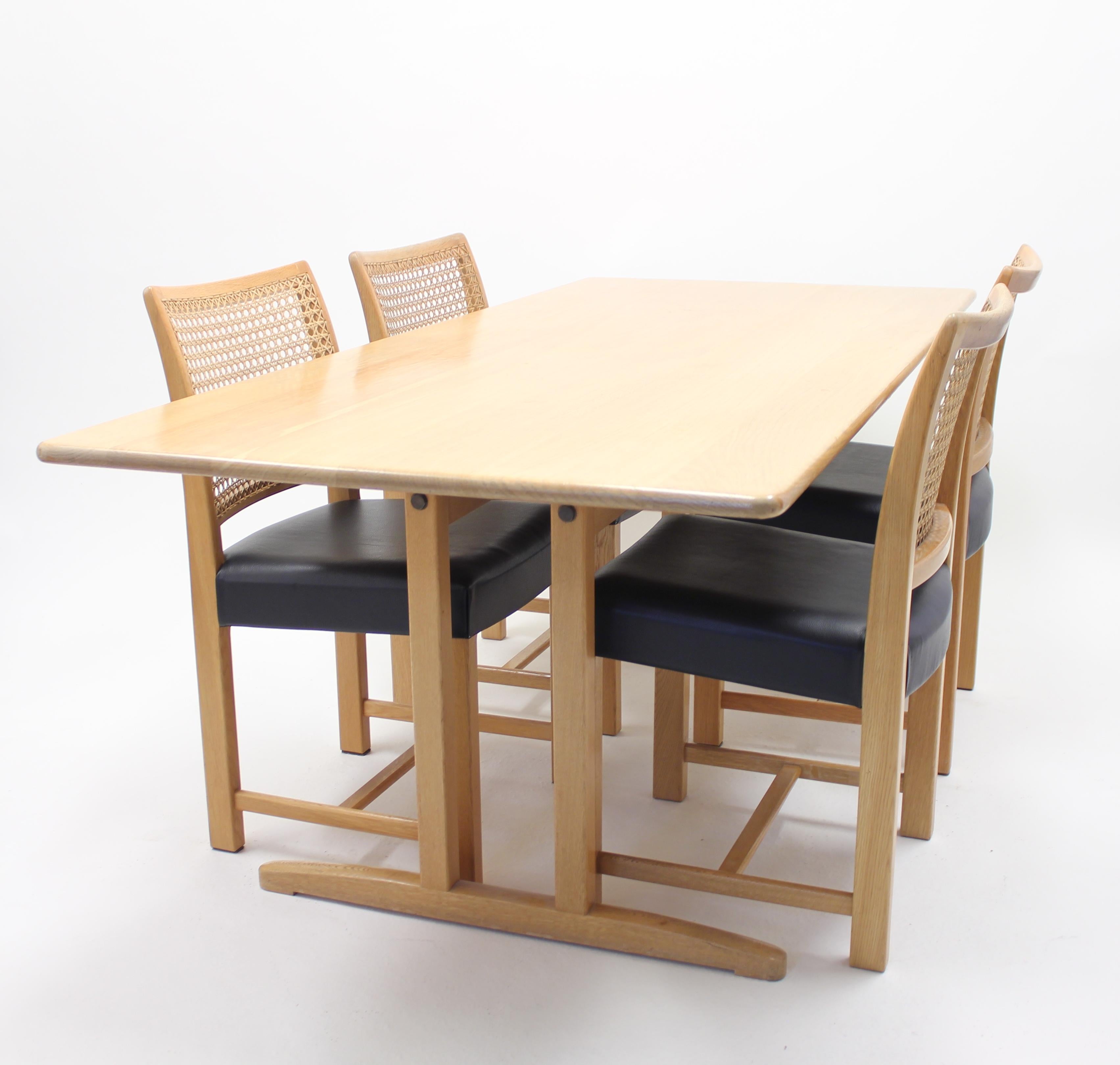 20th Century Børge Mogensen Oak Dining Table, Øresund 195, by Karl Andersson & Söner