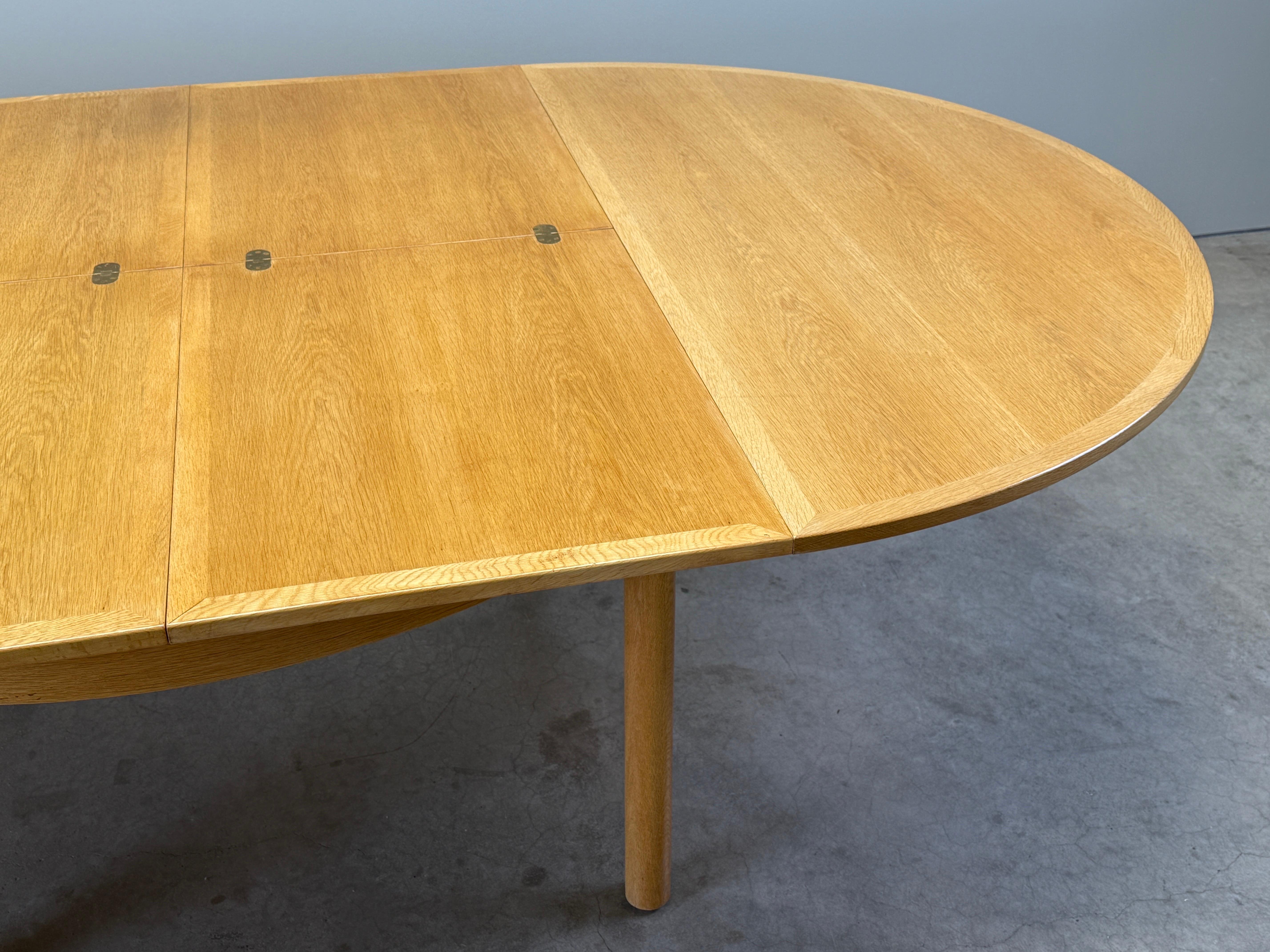 Tavolo da pranzo espandibile Børge Mogensen Oak in vendita 7