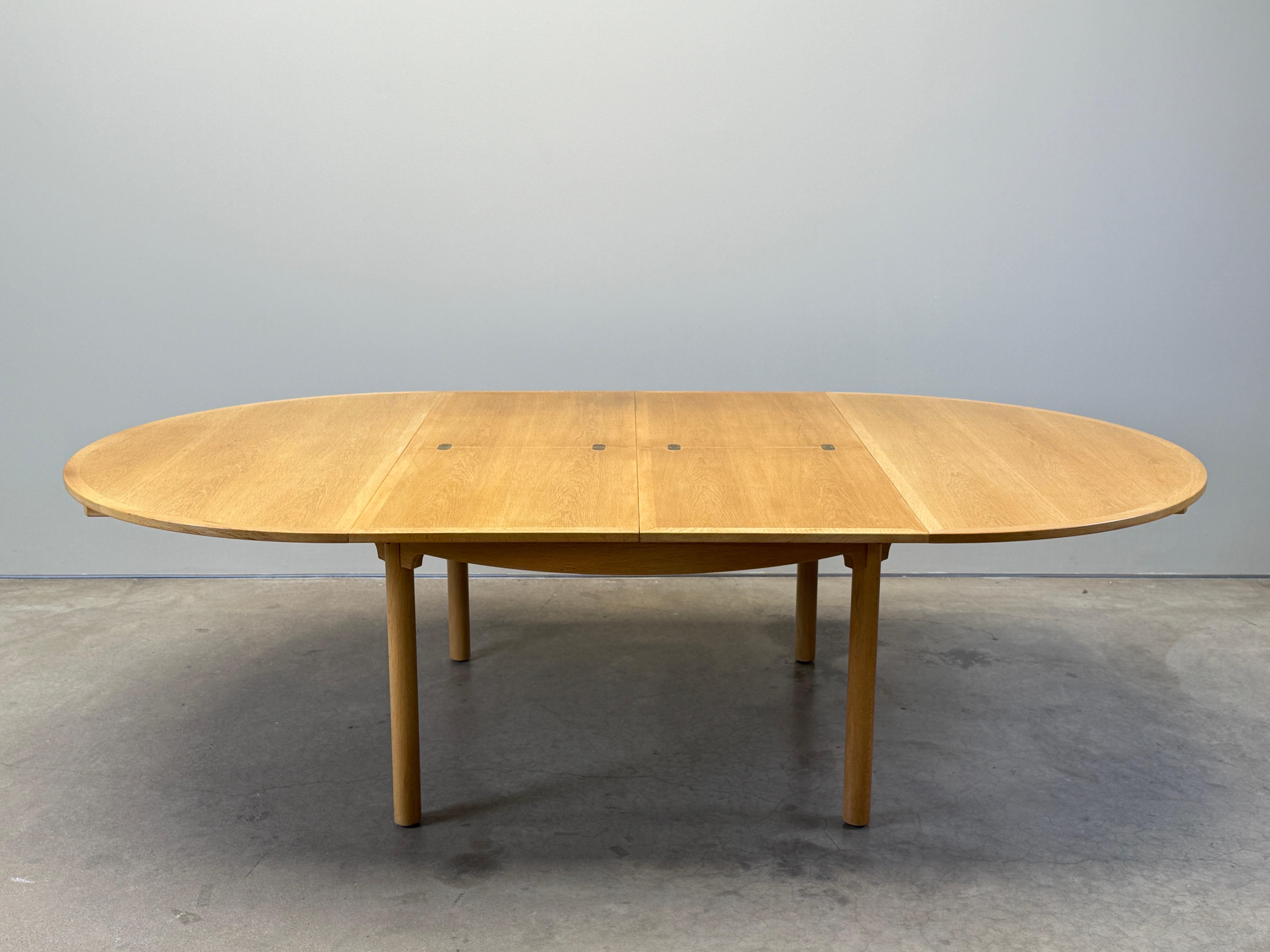 Tavolo da pranzo espandibile Børge Mogensen Oak in vendita 12
