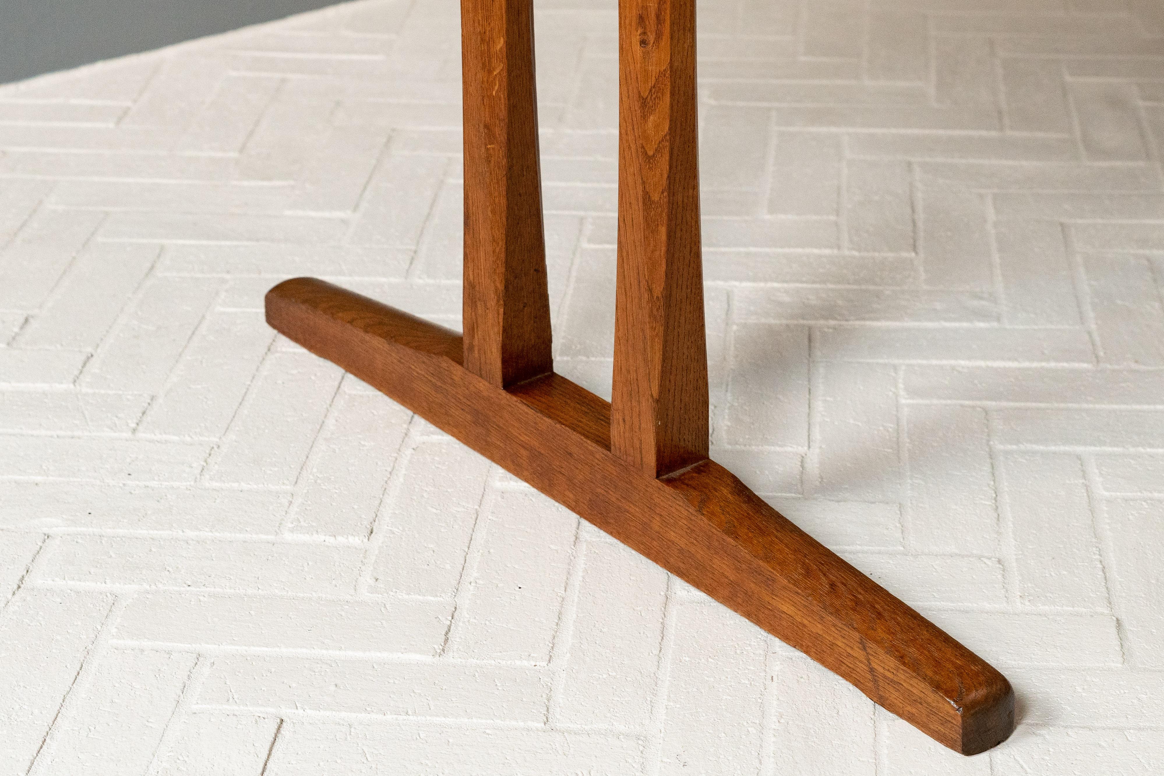 Mid-20th Century Børge Mogensen Oak Trestle Table