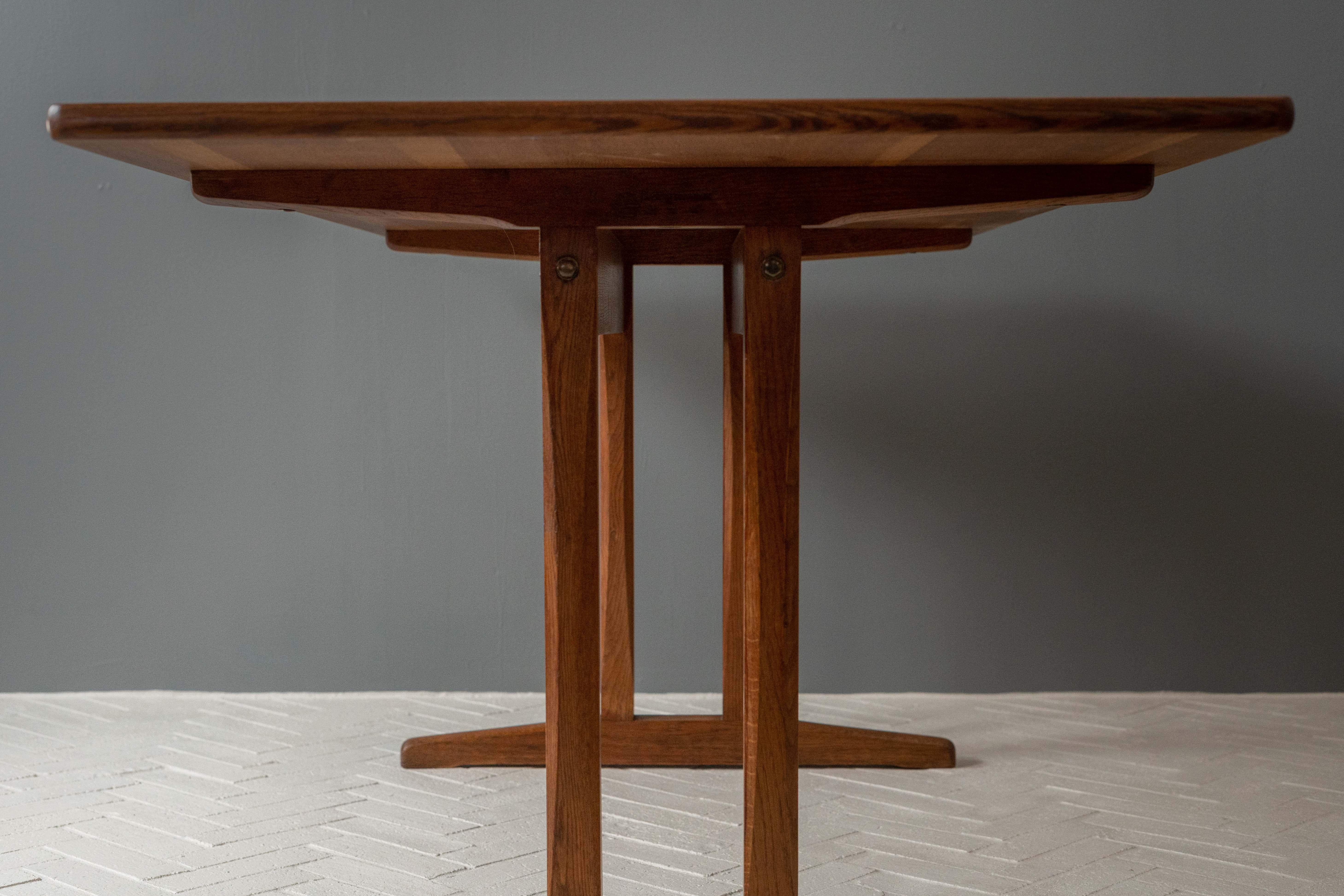 Børge Mogensen Oak Trestle Table 3
