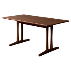 Tavolo a cavalletto Børge Mogensen Oak