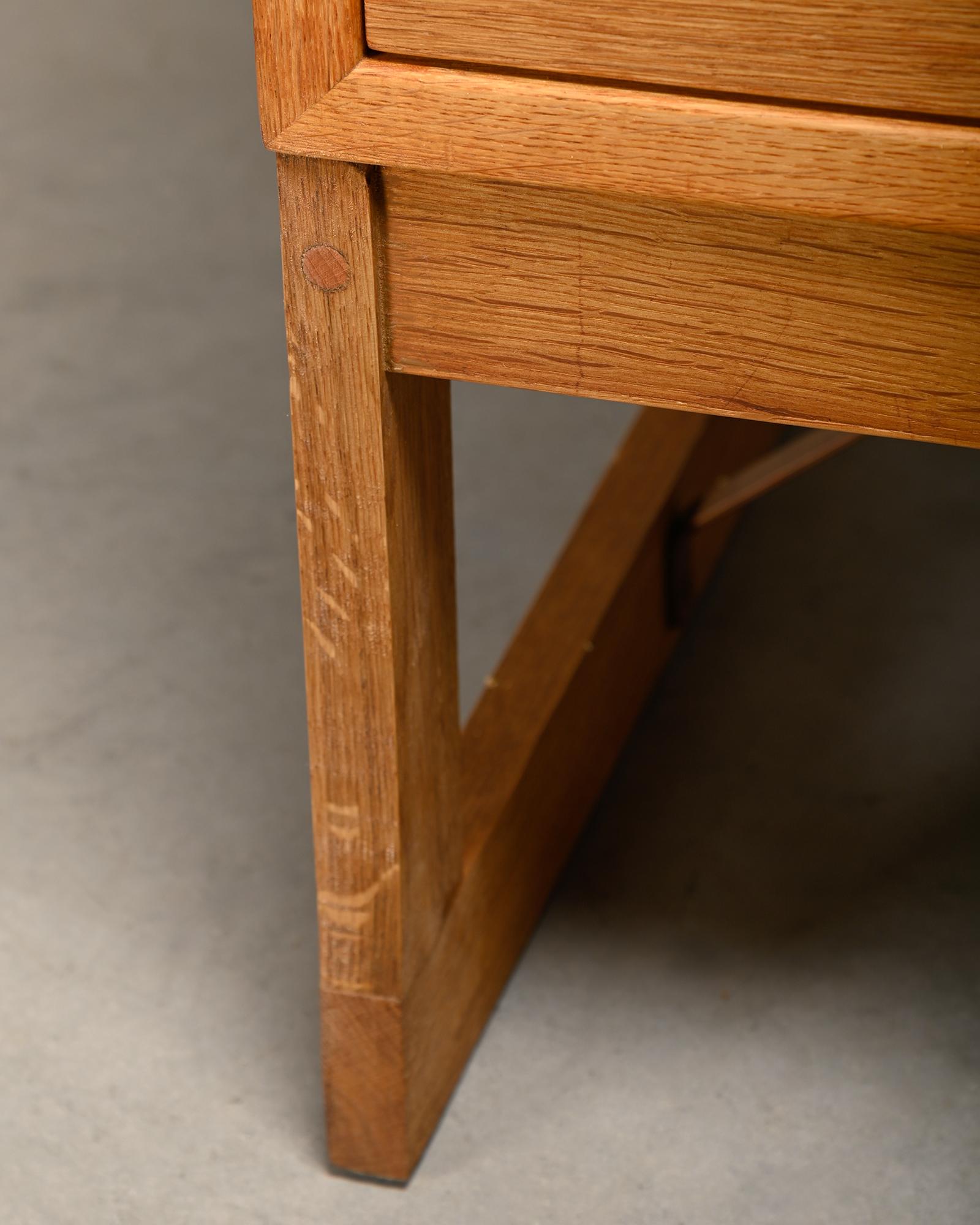 Commode Öresund de Børge Mogensen en placage d'Oak pour Karl Andersson, années 1970. en vente 6