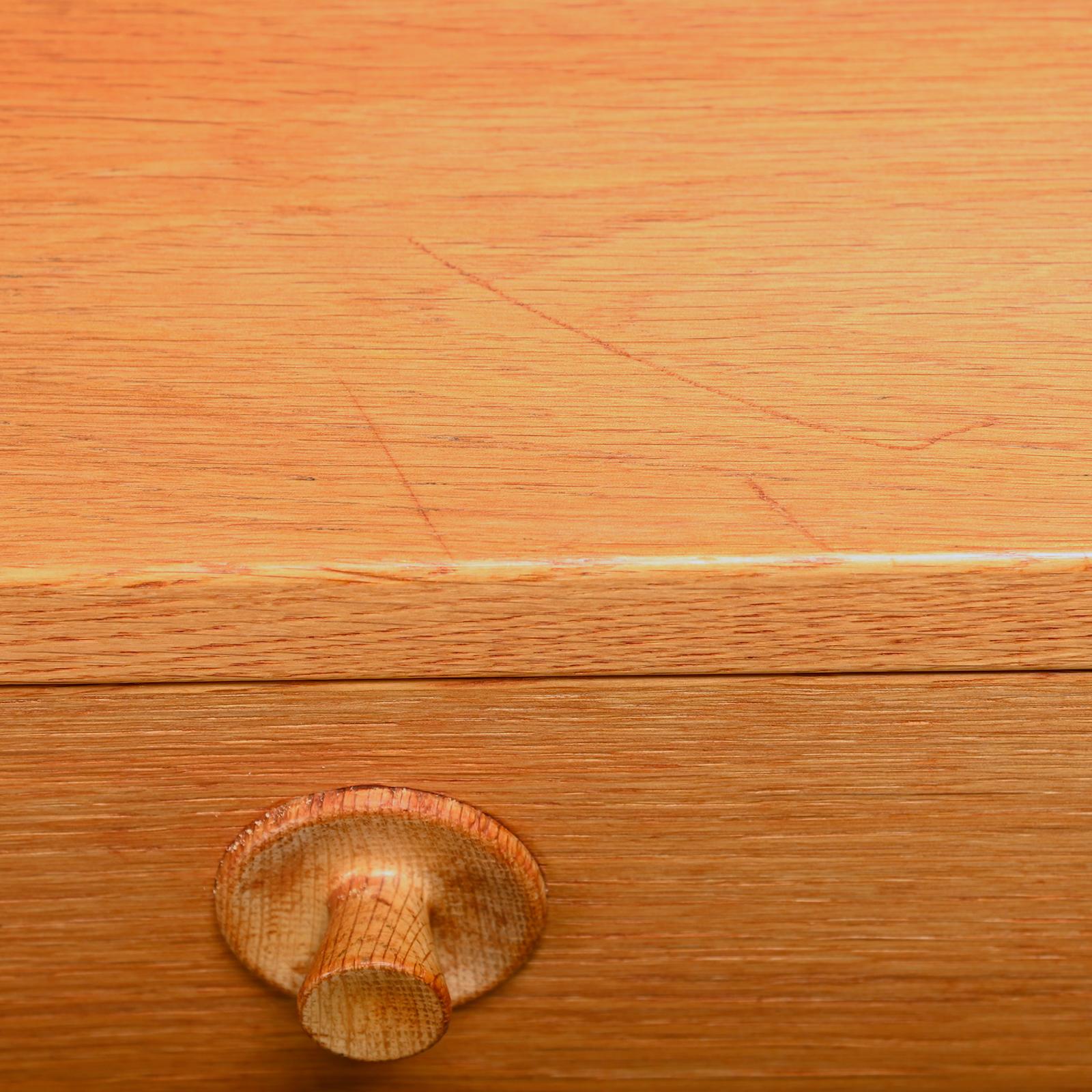Commode Öresund de Børge Mogensen en placage d'Oak pour Karl Andersson, années 1970. en vente 10
