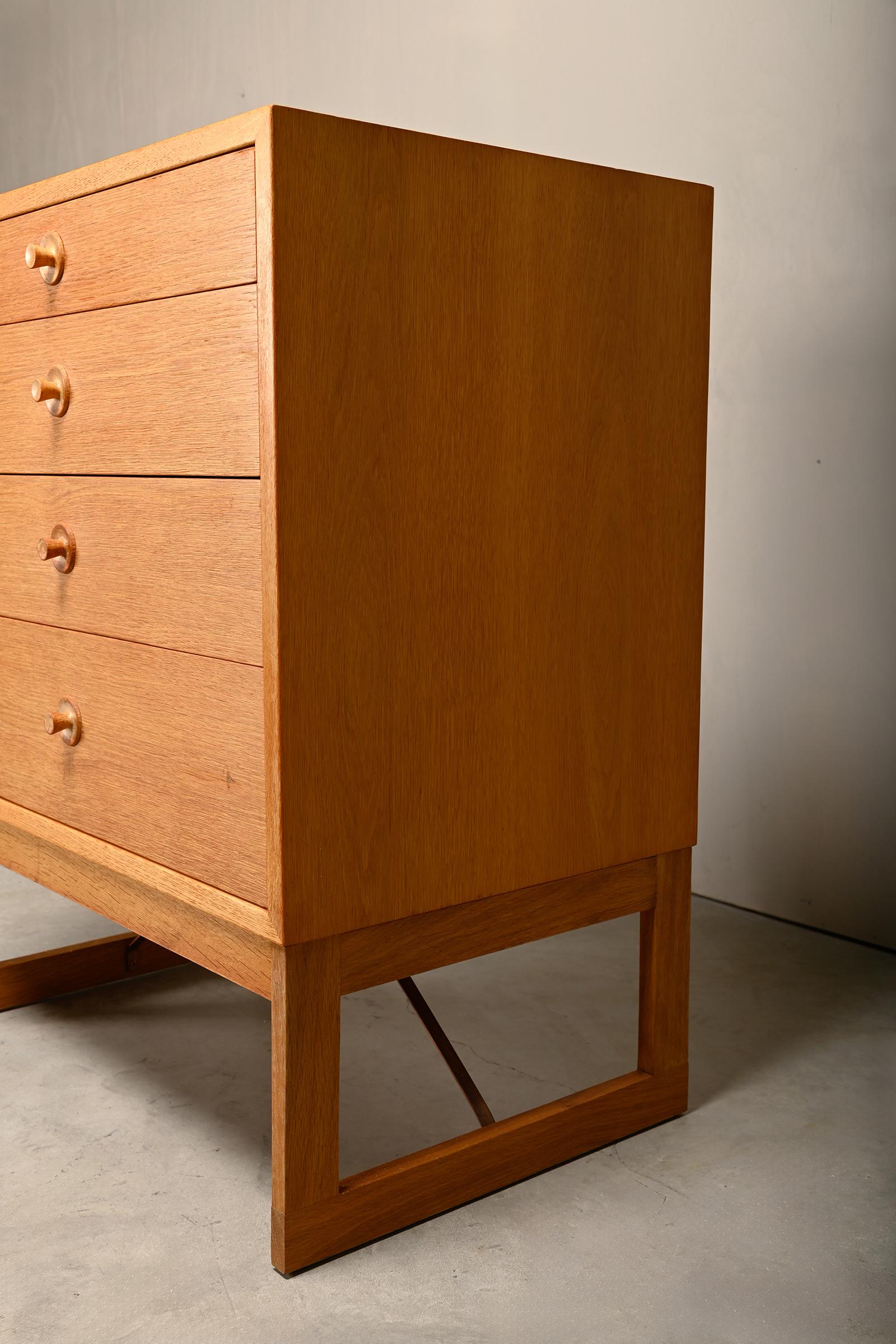 Commode Öresund de Børge Mogensen en placage d'Oak pour Karl Andersson, années 1970. en vente 12