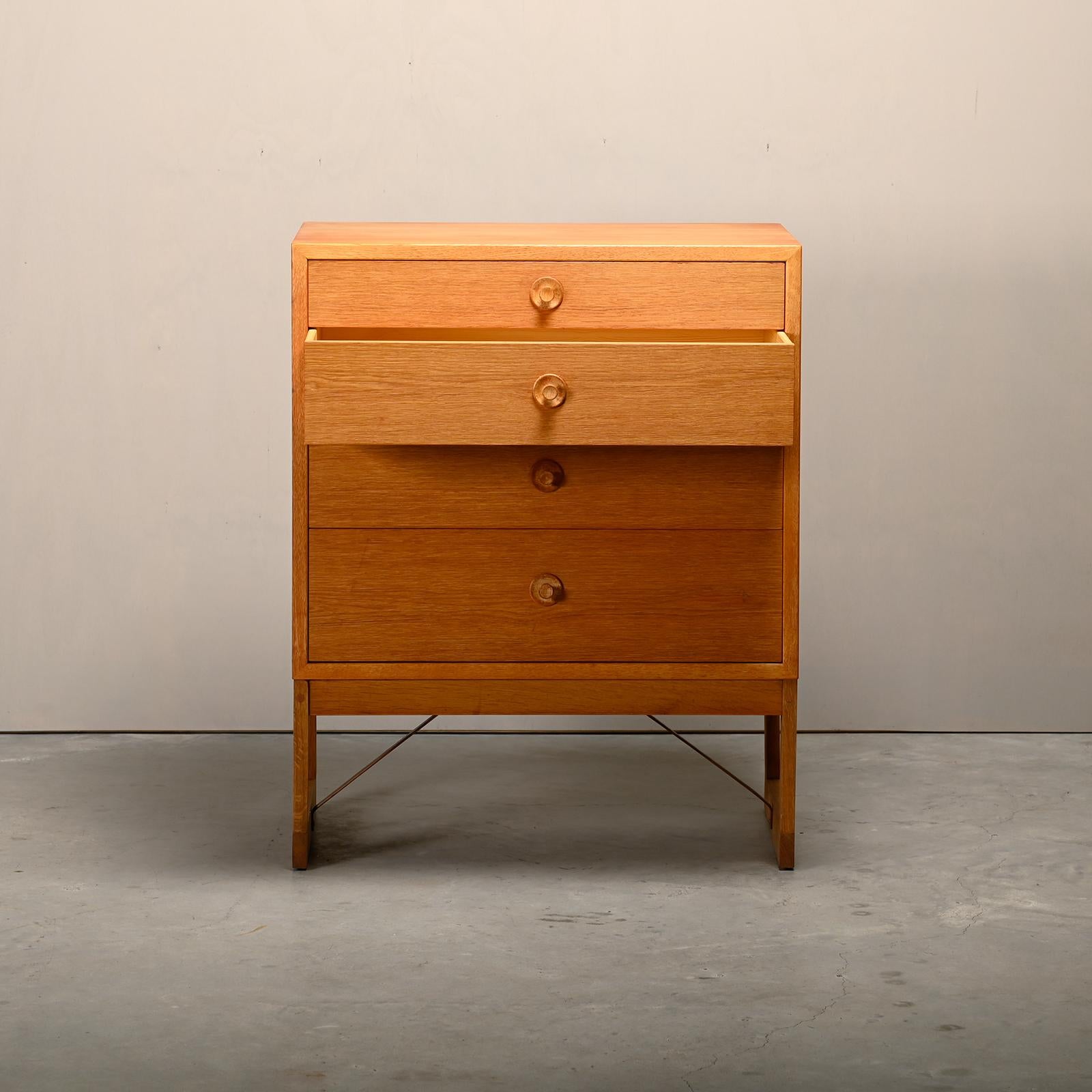 Commode Öresund de Børge Mogensen en placage d'Oak pour Karl Andersson, années 1970. Bon état - En vente à Amsterdam, NL