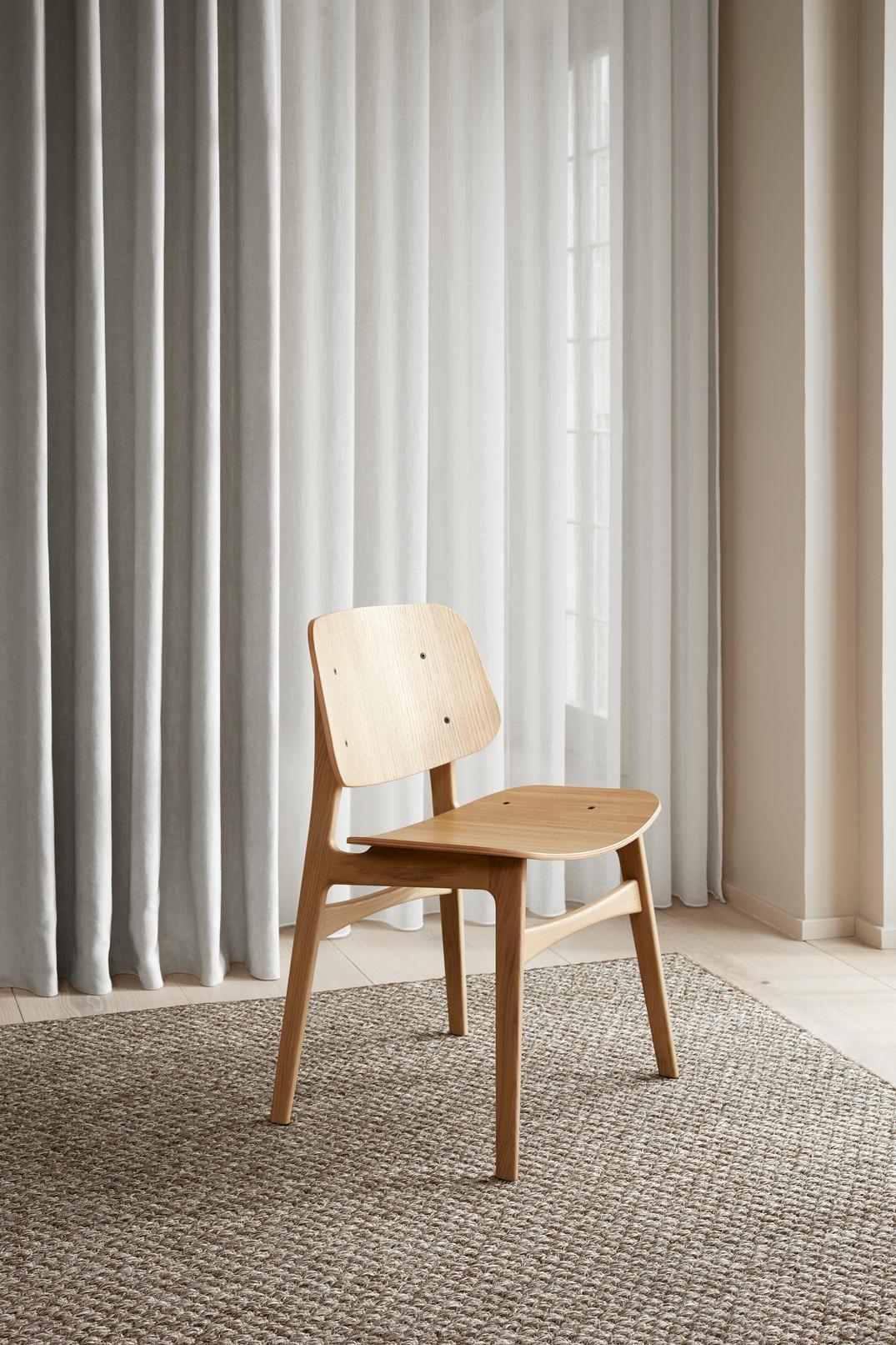 Børge Mogensen Coppia di sedie con base in Wood Søborg in Oak oliato, per Fredericia In condizioni Nuovo in vendita a Dubai, AE