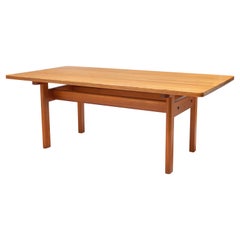 Børge Mogensen Pine Dining Table with Bolts by Karl Andersson, Sweden