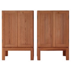 Armarios de madera de pino Børge Mogensen "Asserbo" Karl Andersson & Sons, Suecia, Años 60