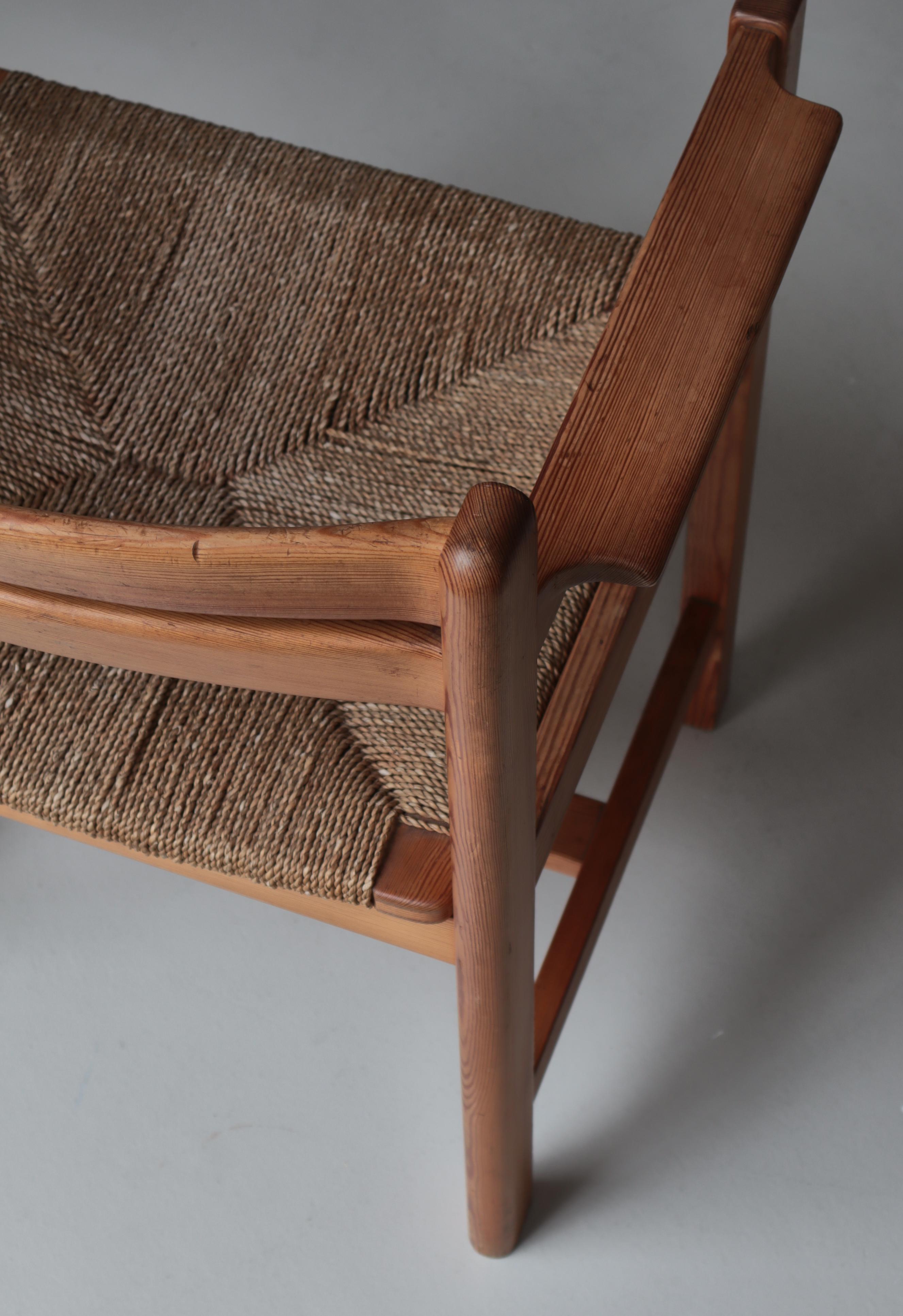 Fauteuil Børge Mogensen en pin modèle 504 Karl Andersson & Sons, années 1960 en vente 7
