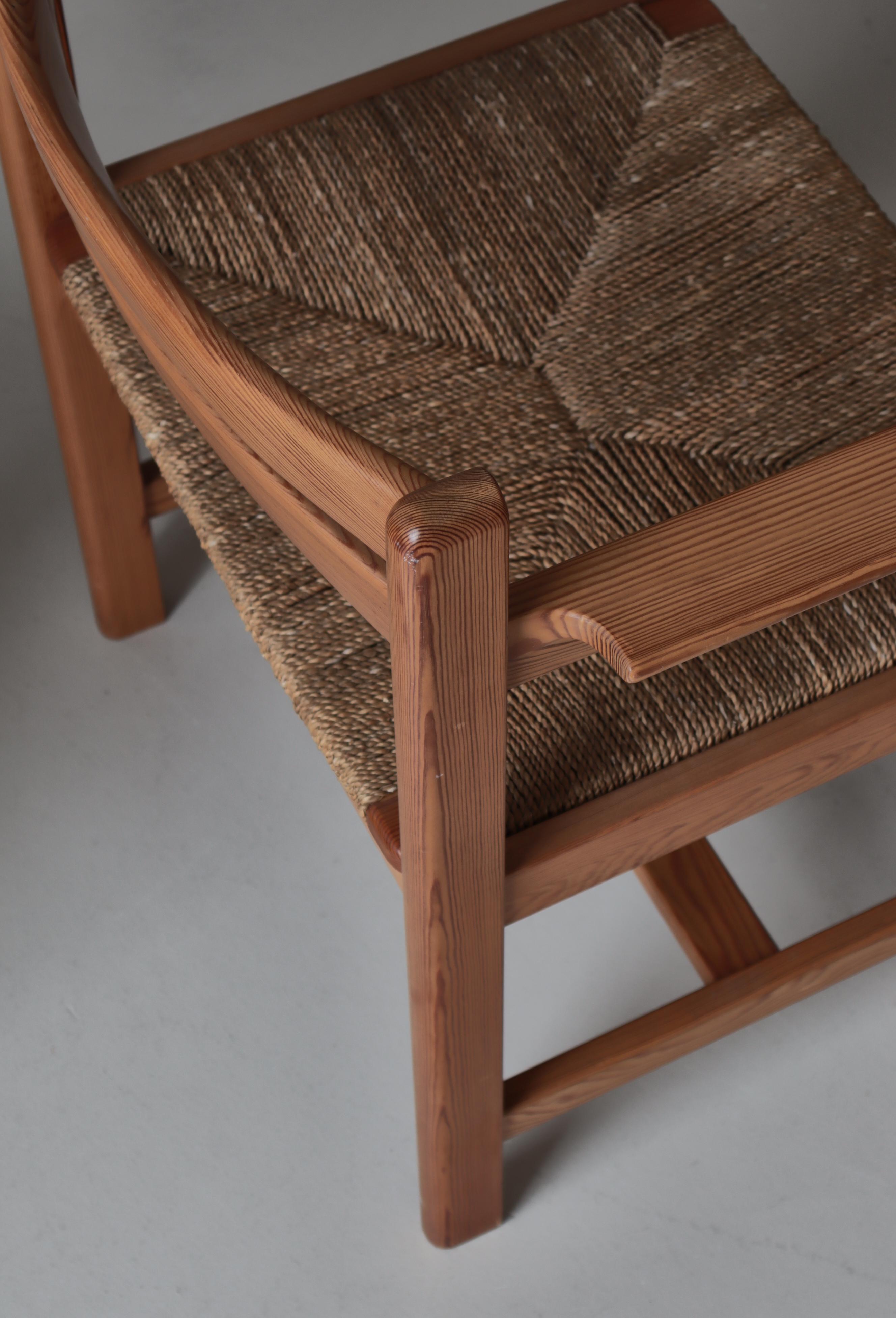 Suédois Fauteuil Børge Mogensen en pin modèle 504 Karl Andersson & Sons, années 1960 en vente