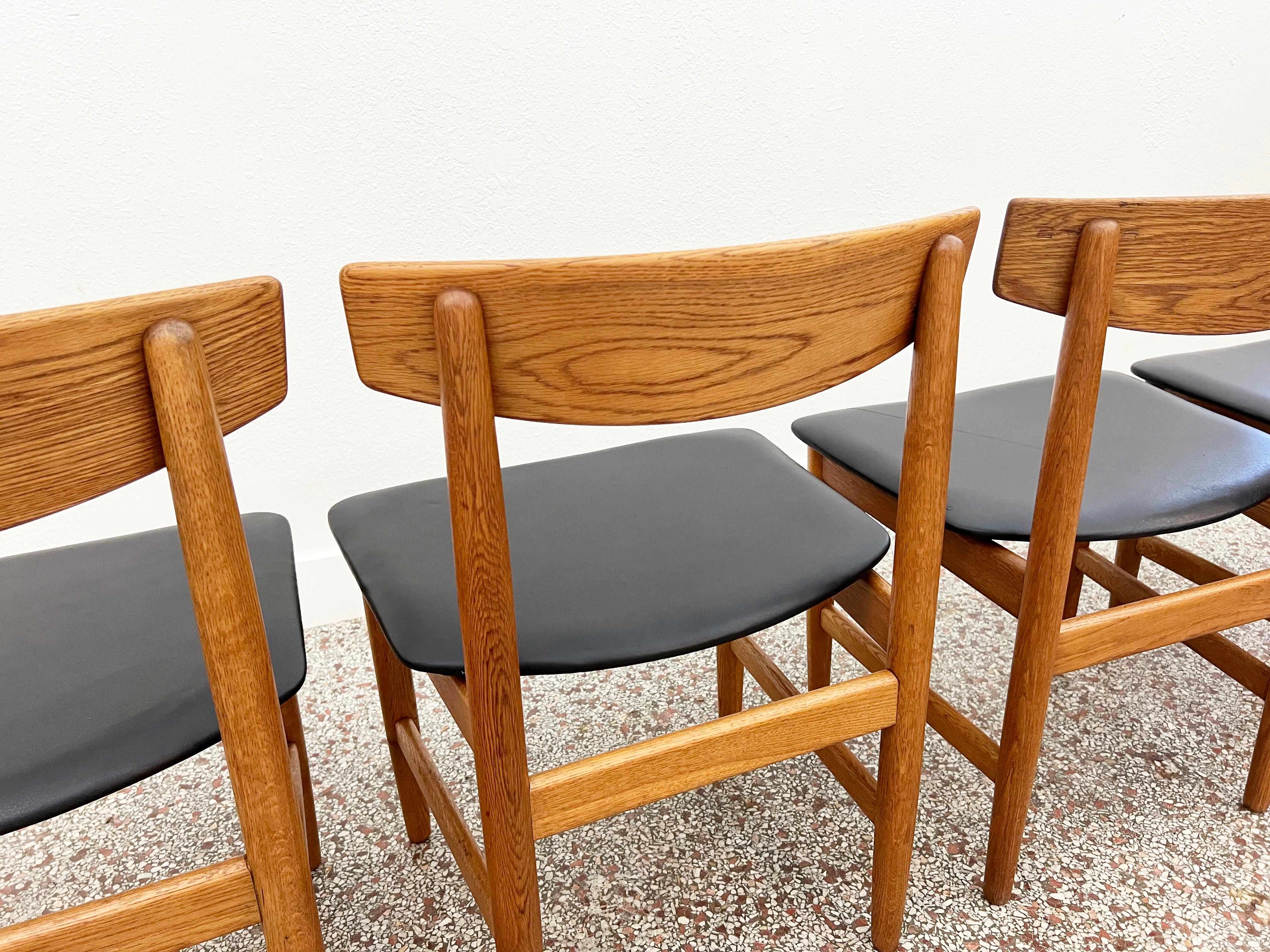 Børge Mogensen Øresund Dining Chairs for Karl Andersson and Söner, Set of Four For Sale 5