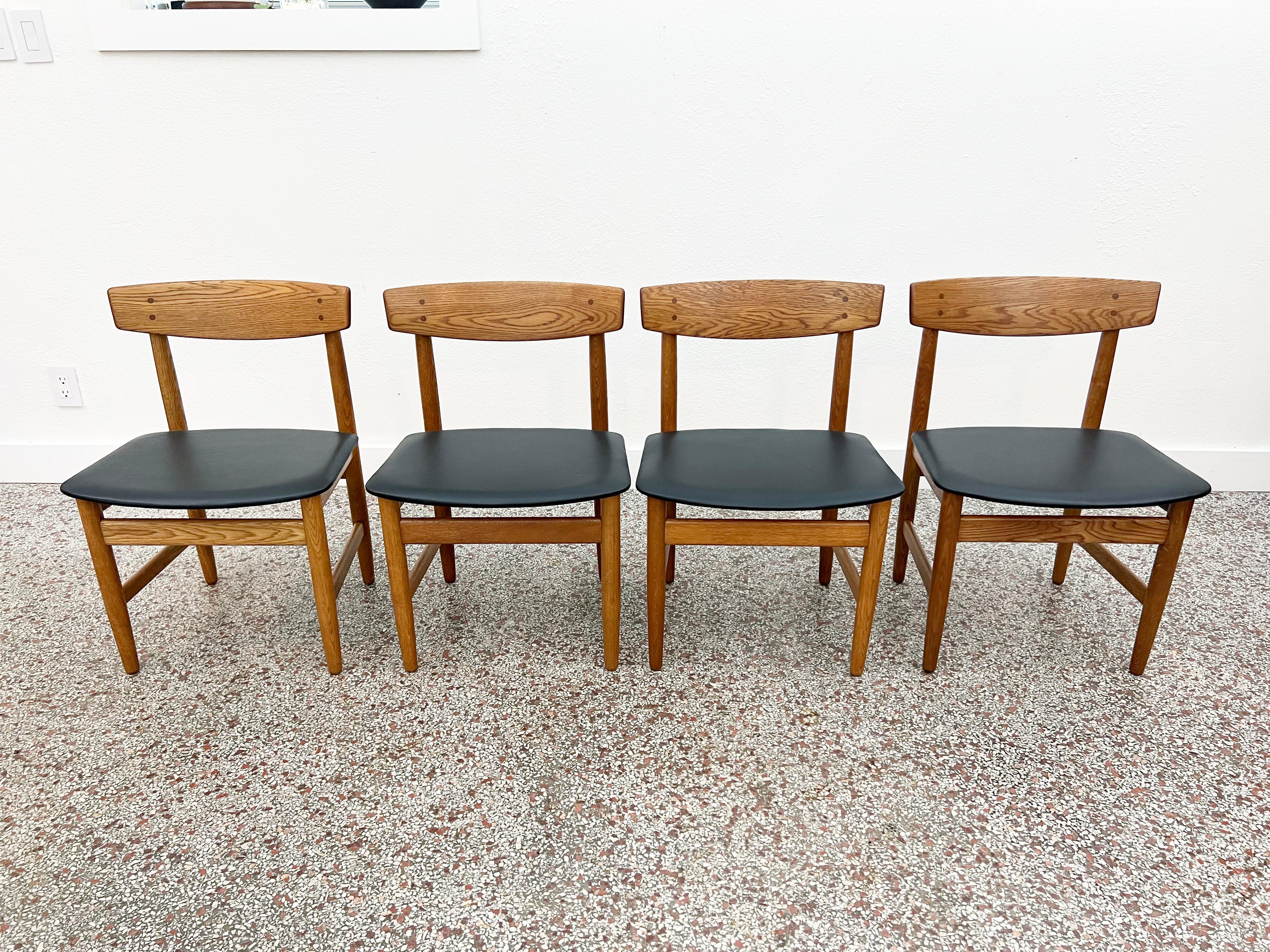Børge Mogensen Øresund Dining Chairs for Karl Andersson and Söner, Set of Four For Sale 7