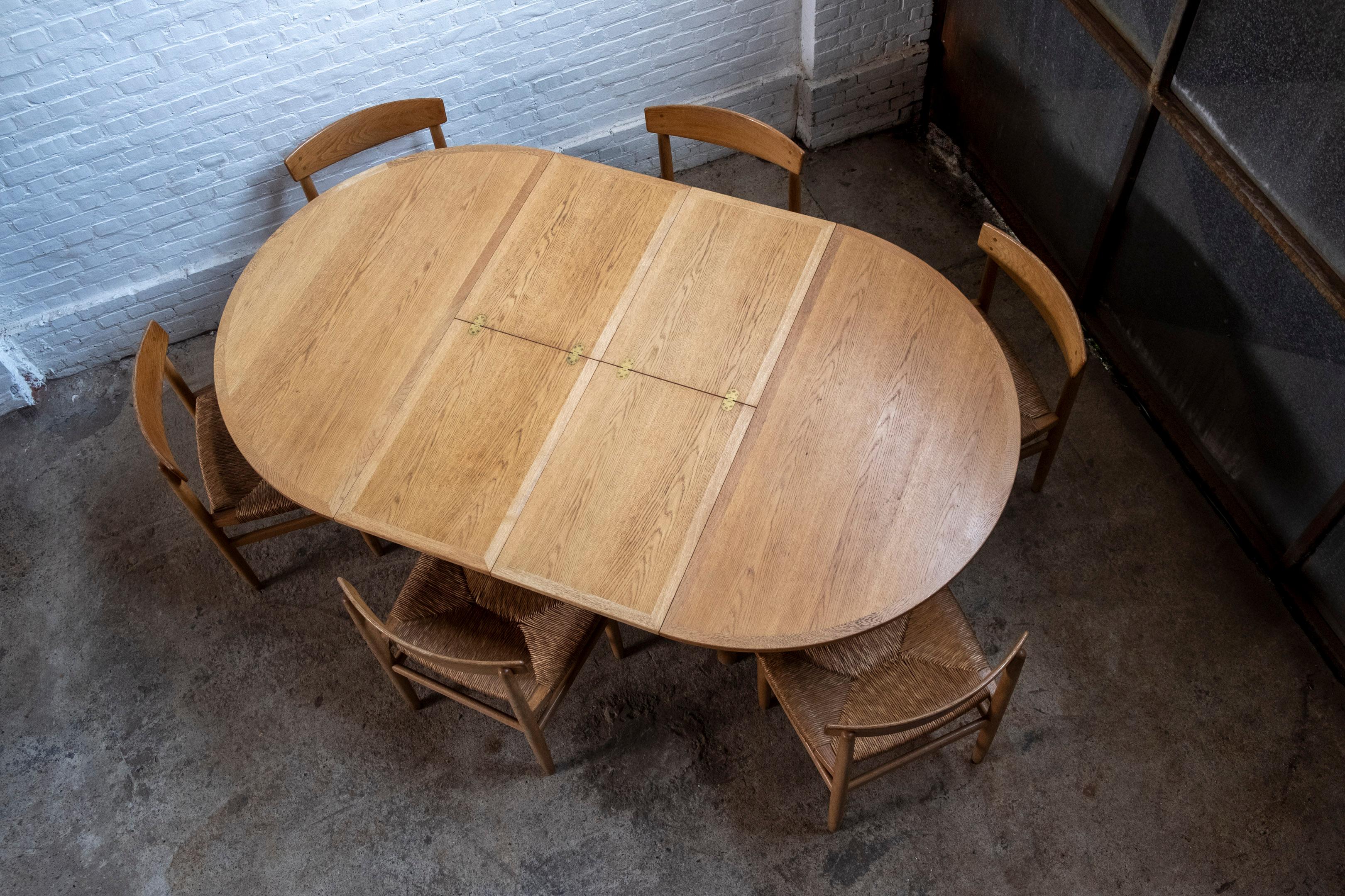 Børge Mogensen Øresund Dining Table in Oak, 1950s Sweden 7