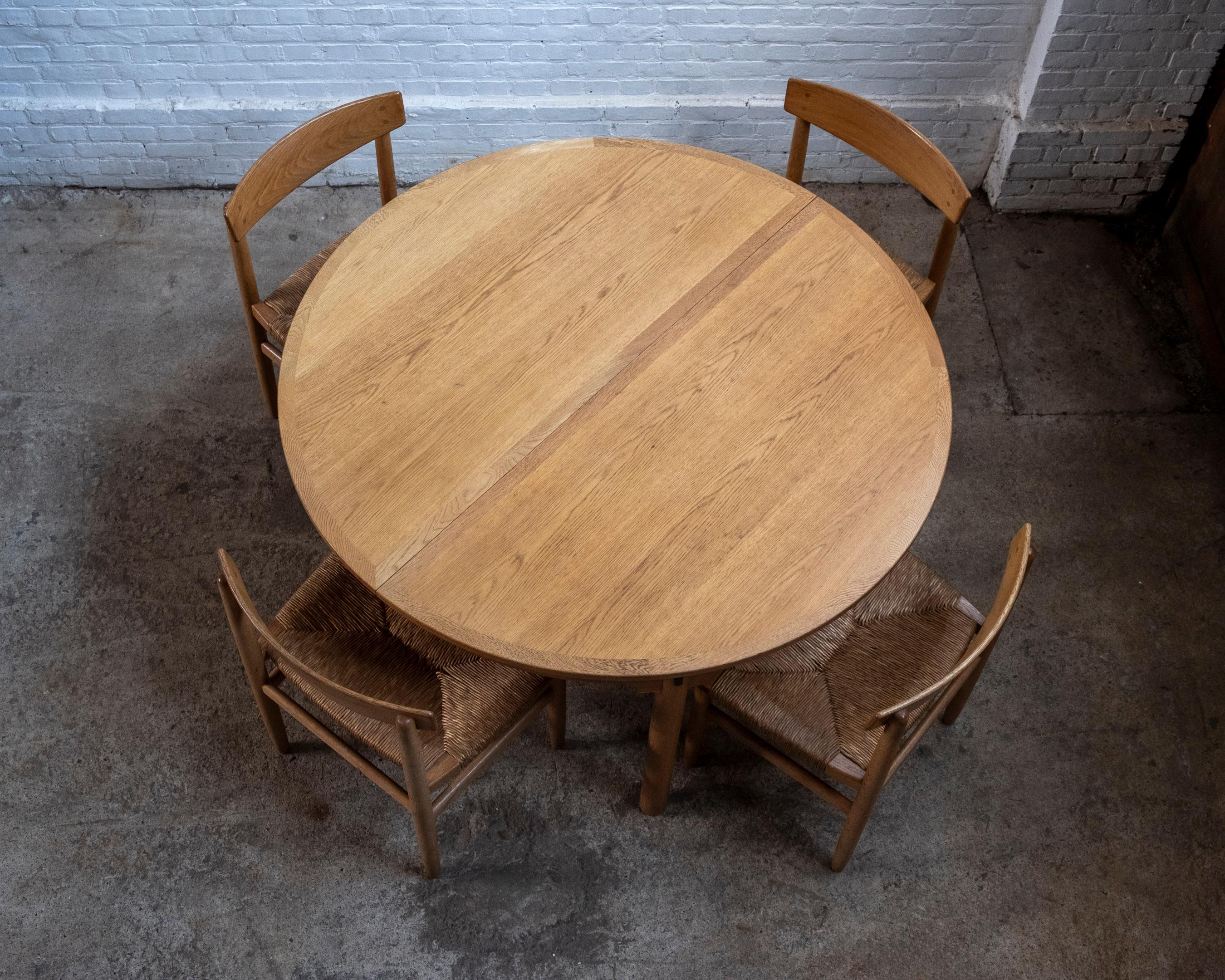 Børge Mogensen Øresund Dining Table in Oak, 1950s Sweden 8