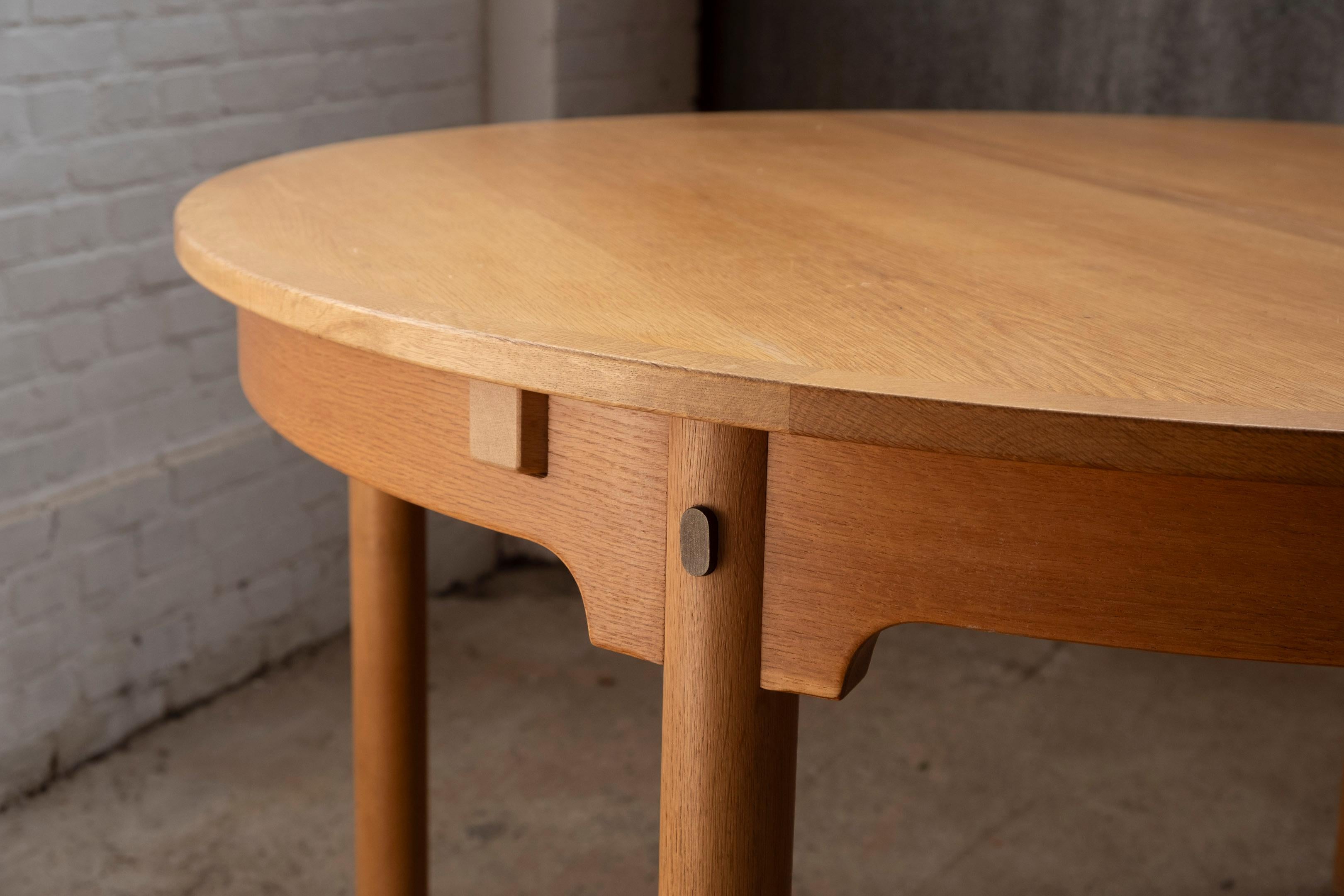 Swedish Børge Mogensen Øresund Dining Table in Oak, 1950s Sweden