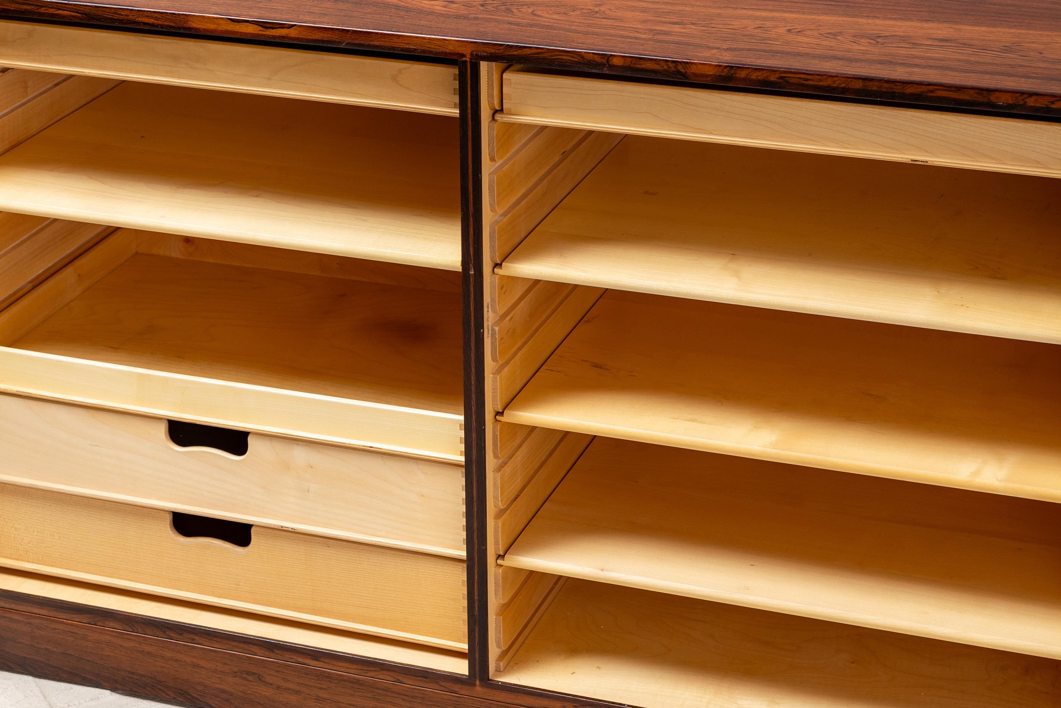 Credenza in palissandro Børge Mogensen in vendita 5