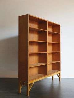 Børge Mogensen Scandinavian Midcentury Oak Bookcase, Denmark 1960s