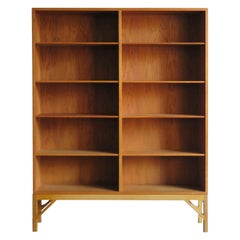 Børge Mogensen Scandinavian Midcentury Oak Bookcase, Denmark 1960s
