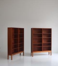 Børge Mogensen Set di librerie moderne in teak e Oak, FDB, anni '50
