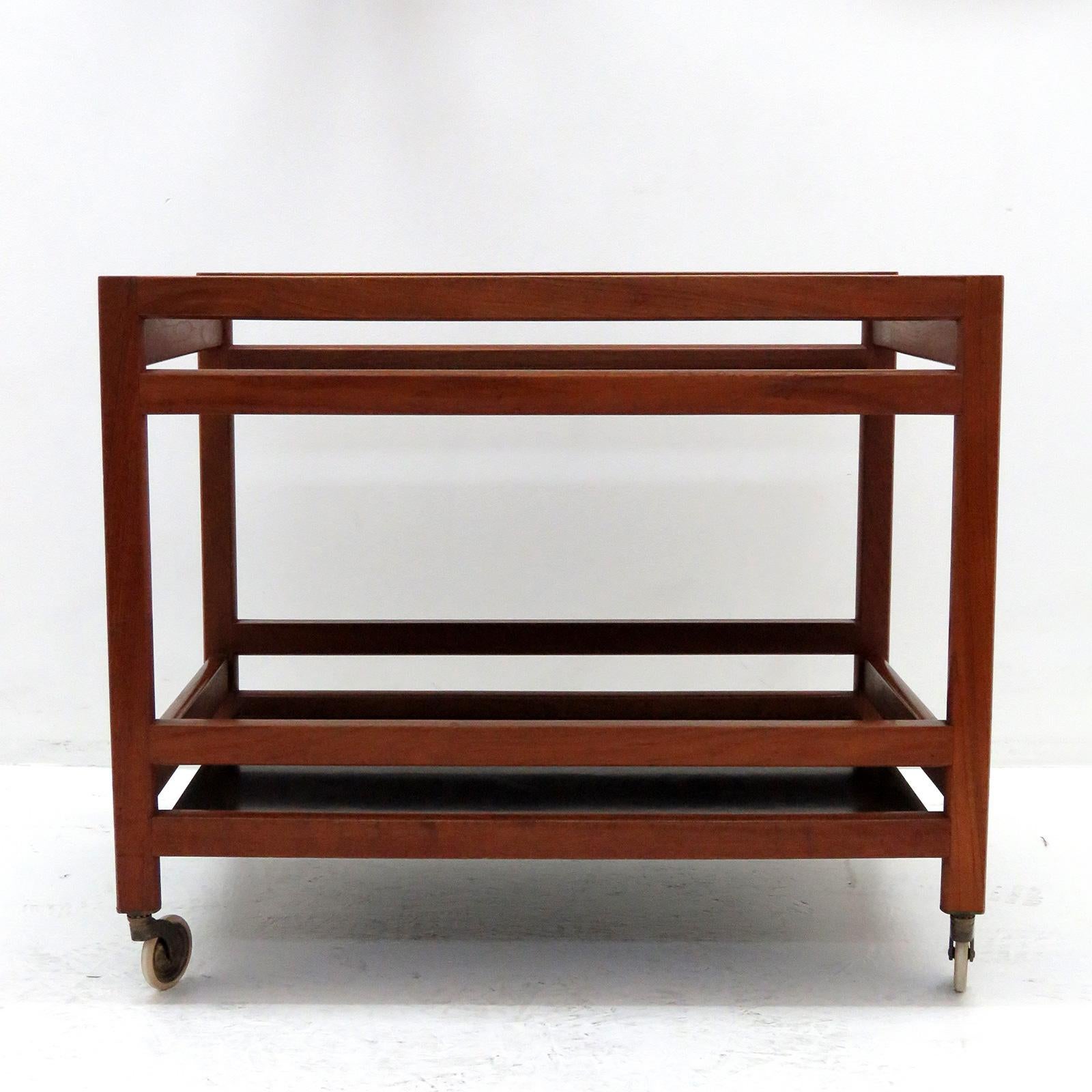 Danish Børge Mogensen Serving Cart, Model 5370 For Sale