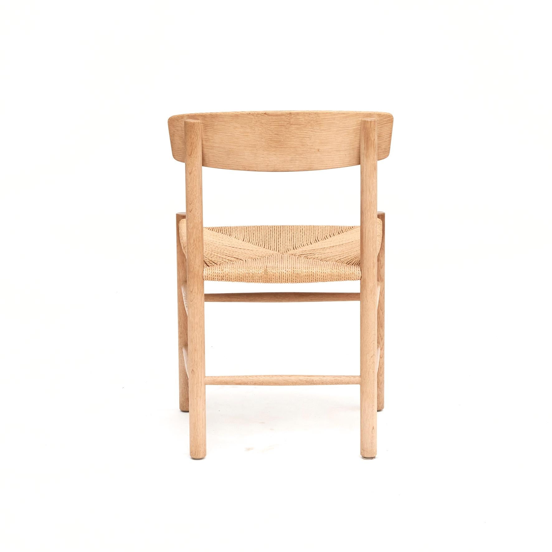 20th Century Børge Mogensen, Set of 4 J39 Dining Chairs For Sale
