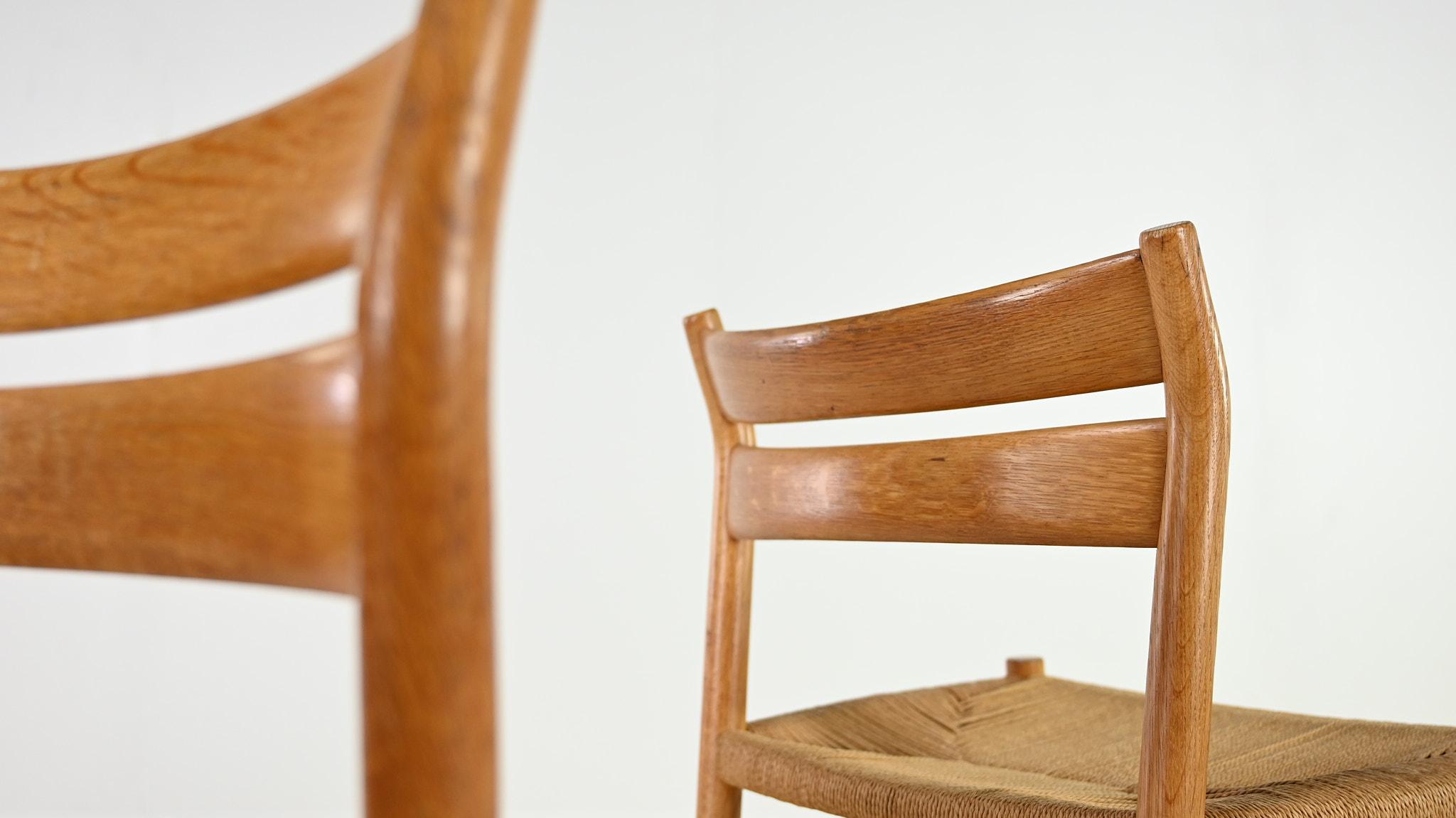 Børge Mogensen, ensemble de 6 chaises BM-1 pour A.M. Madsens Møbelfabrik en vente 8
