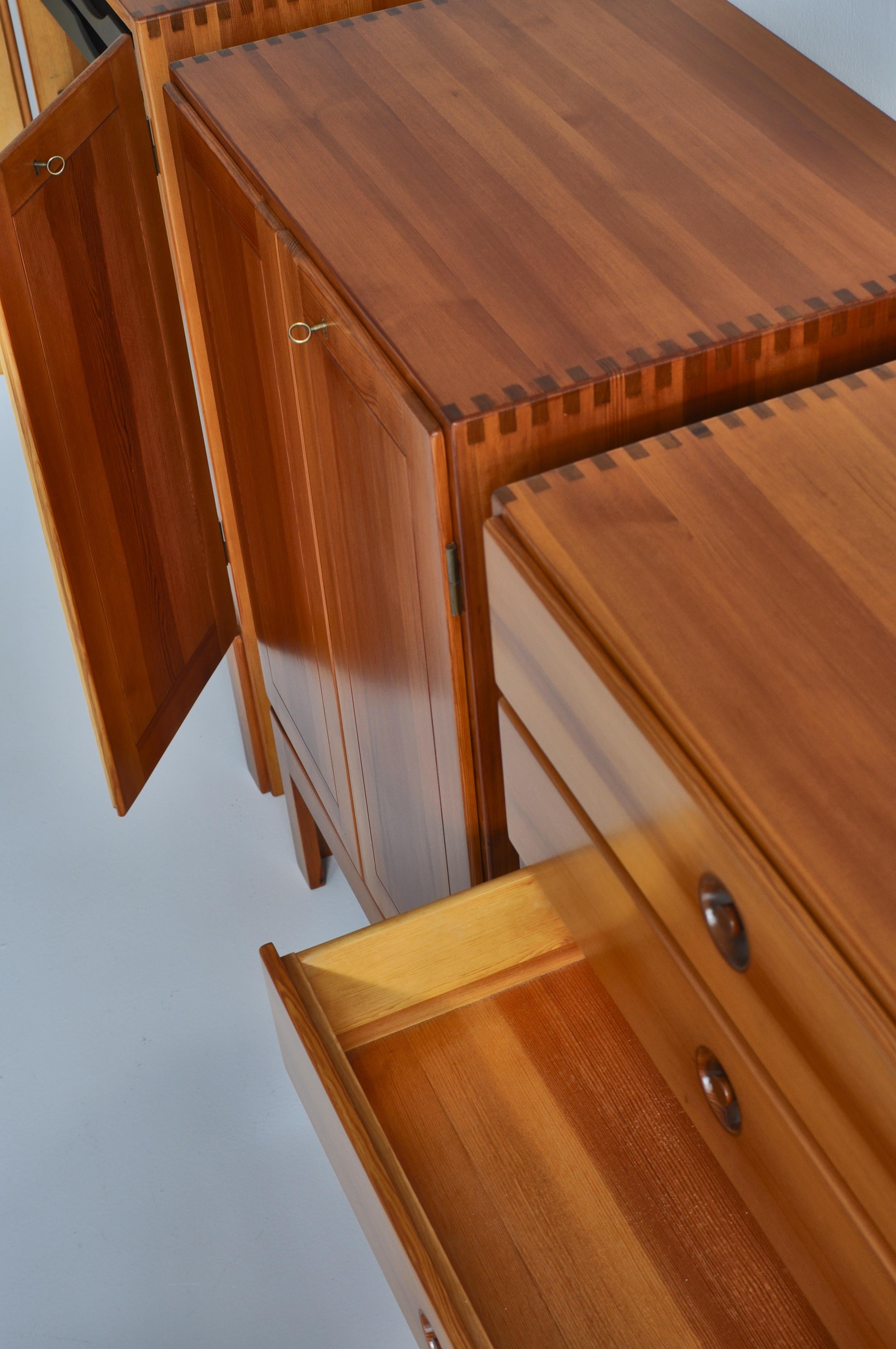 Børge Mogensen Set of Cabinets & Chest, 1960s, Karl Andersson & Sons, Sweden 5