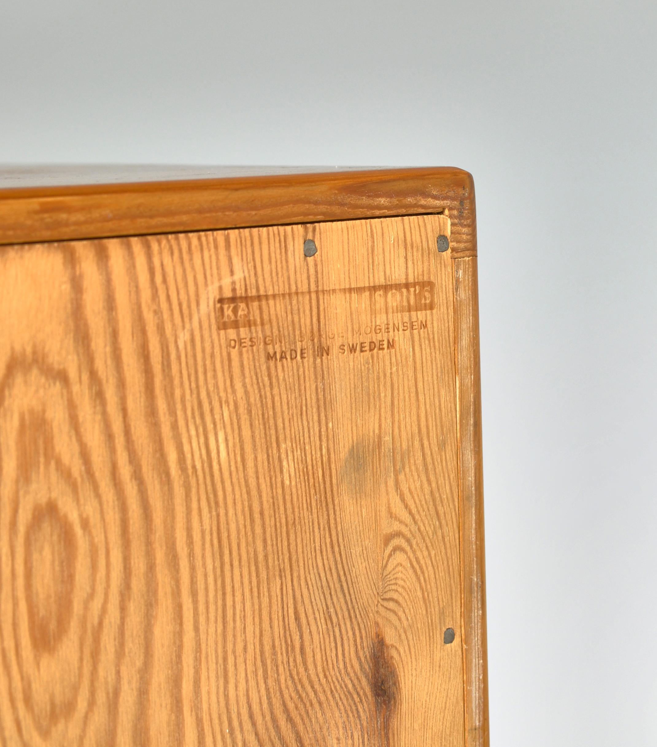 Børge Mogensen Set of Cabinets & Chest, 1960s, Karl Andersson & Sons, Sweden 11