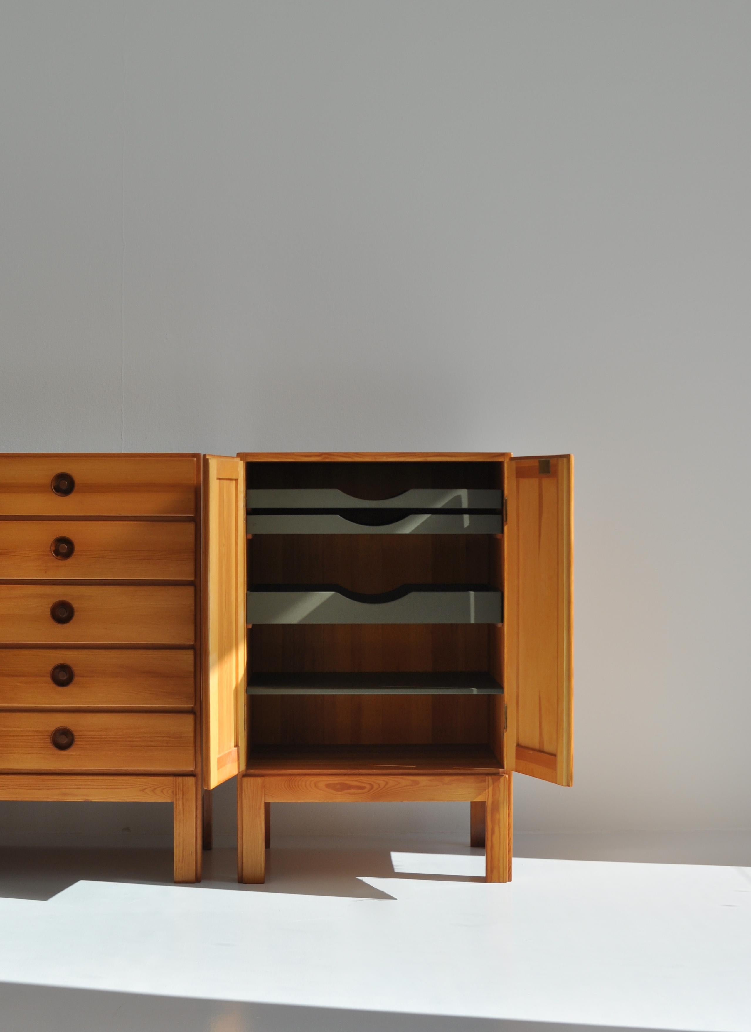 Scandinavian Modern Børge Mogensen Set of Cabinets & Chest, 1960s, Karl Andersson & Sons, Sweden