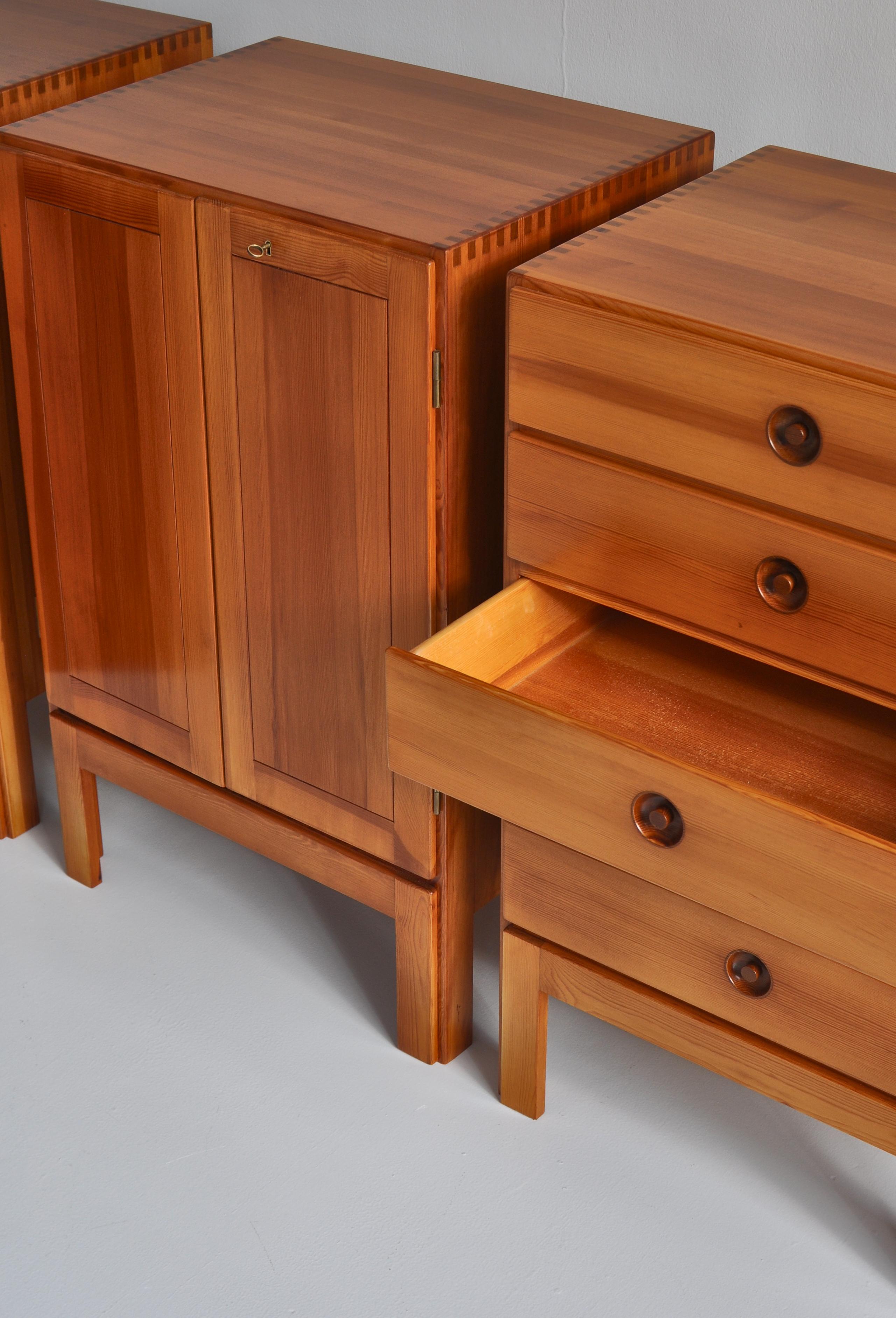 Børge Mogensen Set of Cabinets & Chest, 1960s, Karl Andersson & Sons, Sweden 1