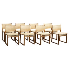 Børge Mogensen Set of Eight Chairs for P. Lauritzen & Son