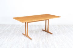 Børge Mogensen "Shaker" C-18 Oak Dining Table for FDB Møbler