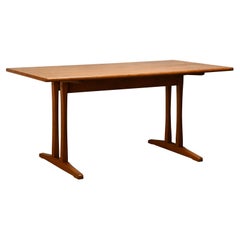 Table de salle à manger / bureau Brge Mogensen Shaker C18 en chêne massif pour FDB Mbler, Danemark