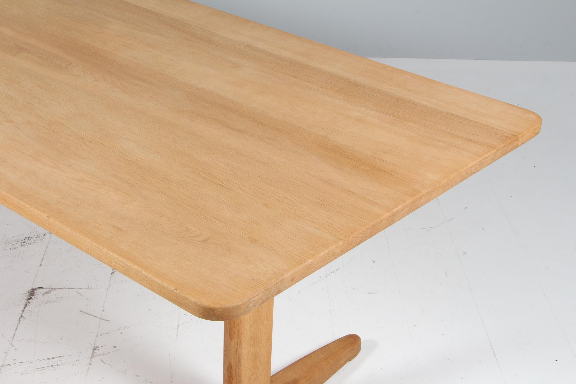 Table de salle à manger Shaker de Børge Mogensen, C.M Madsen, années 1970, Danemark, Modèle 1181 Excellent état - En vente à Esbjerg, DK