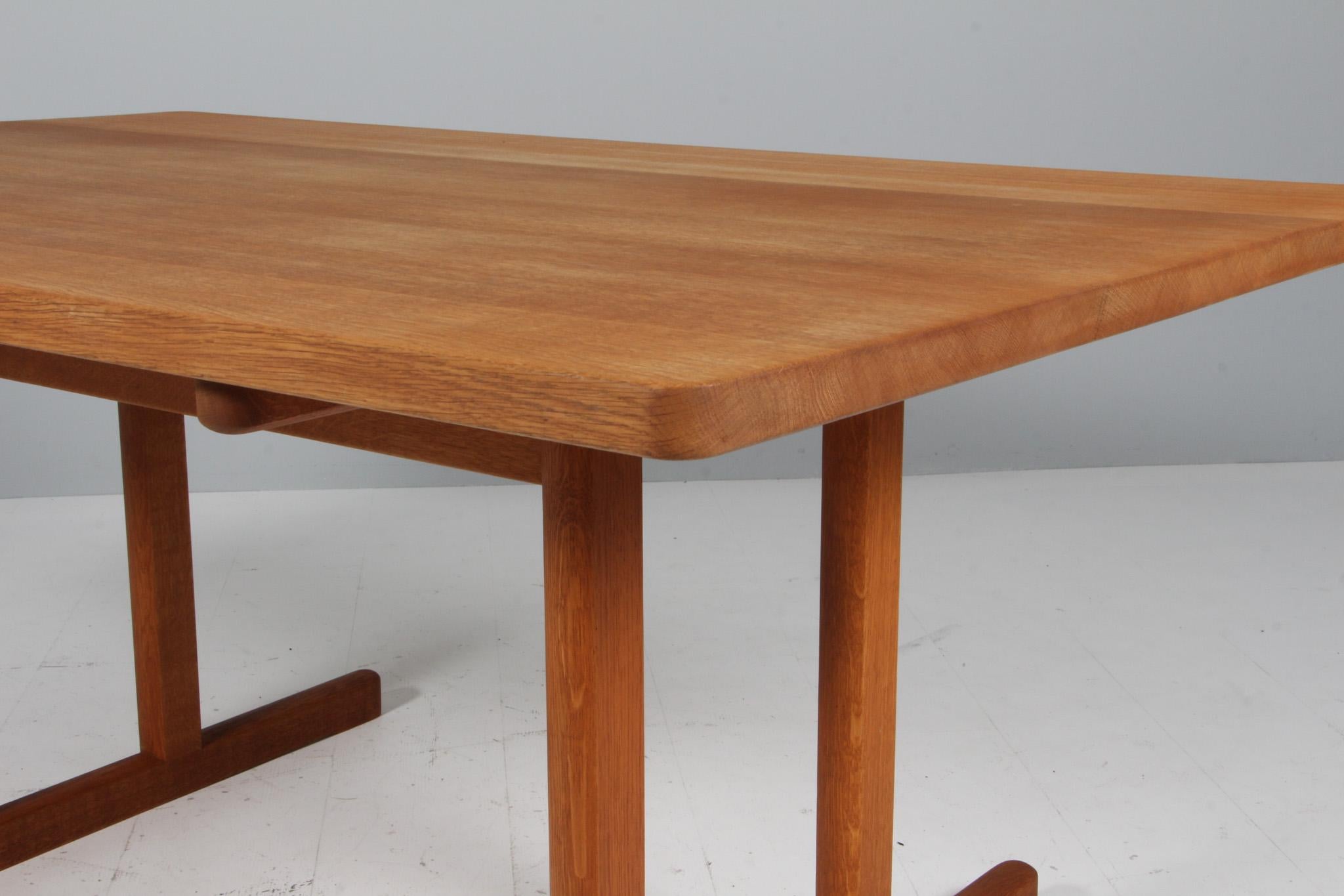 Fin du 20e siècle Table de salle à manger Shakers de Børge Mogensen, Fredericia, Danemark, Modèle 6286 en vente