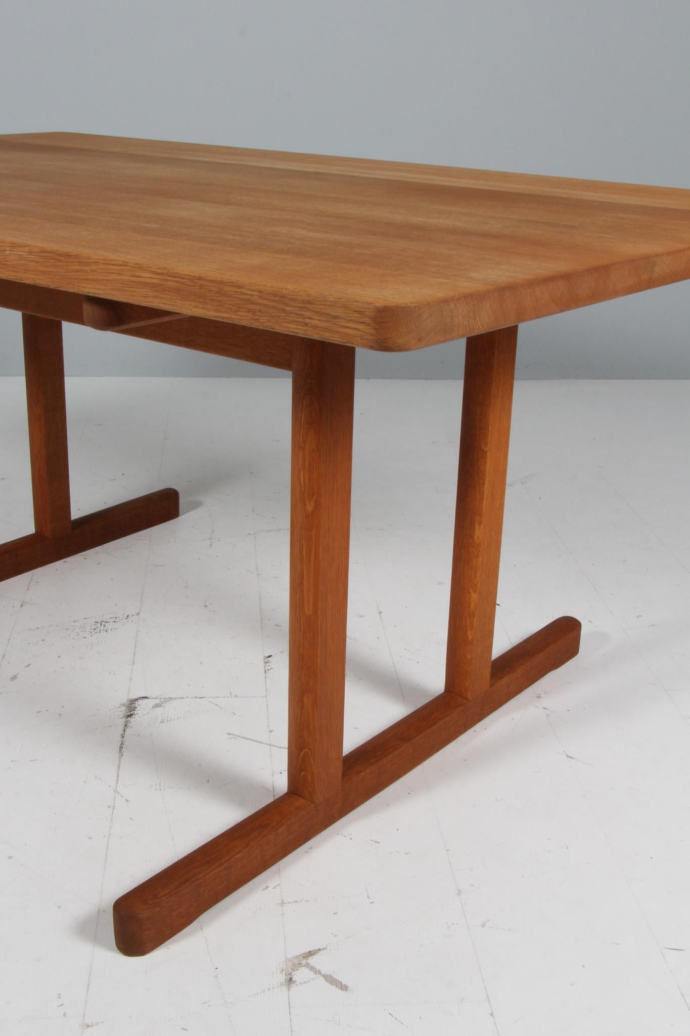 Chêne Table de salle à manger Shakers de Børge Mogensen, Fredericia, Danemark, Modèle 6286 en vente