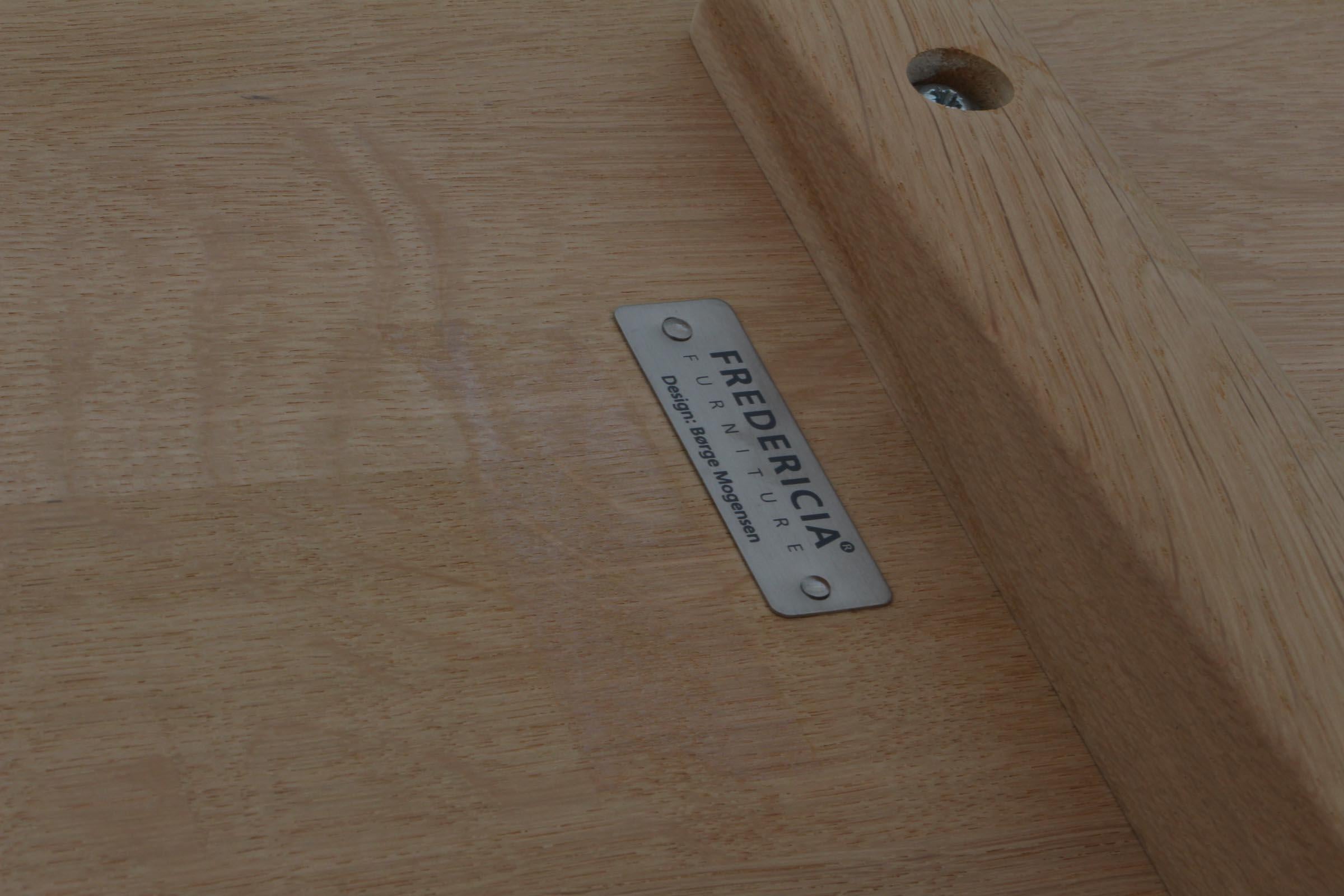 Late 20th Century Børge Mogensen Shaker Dining Table, Fredericia, Denmark, Model C18