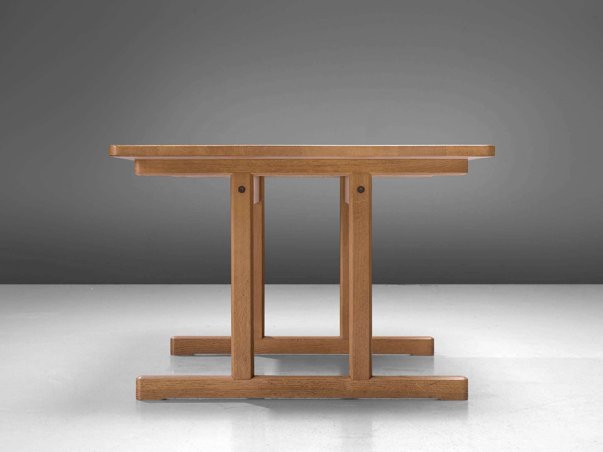 Mid-20th Century Børge Mogensen Shaker Table in Oak, 1960