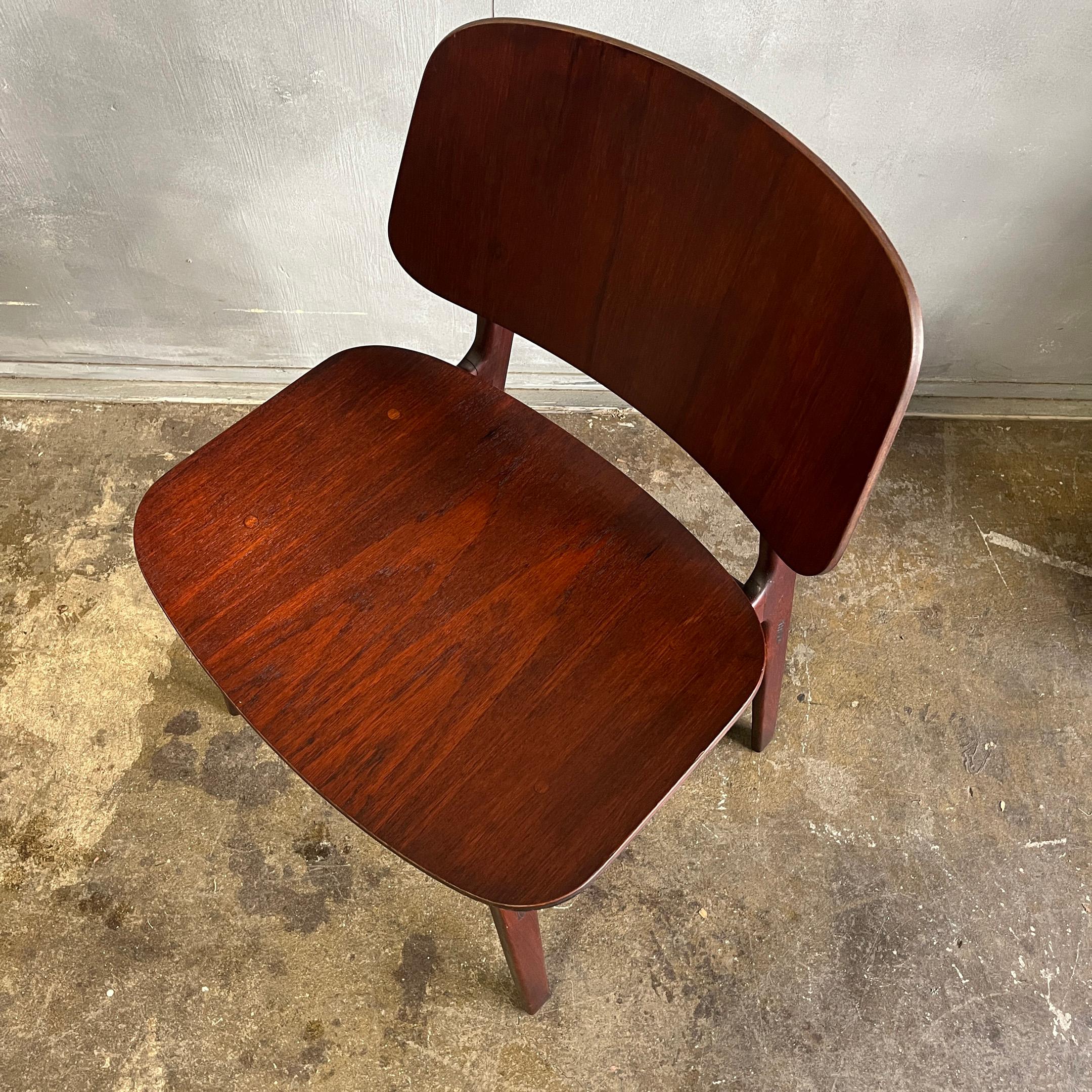 Børge Mogensen Shell Chair for Soborg In Good Condition In BROOKLYN, NY