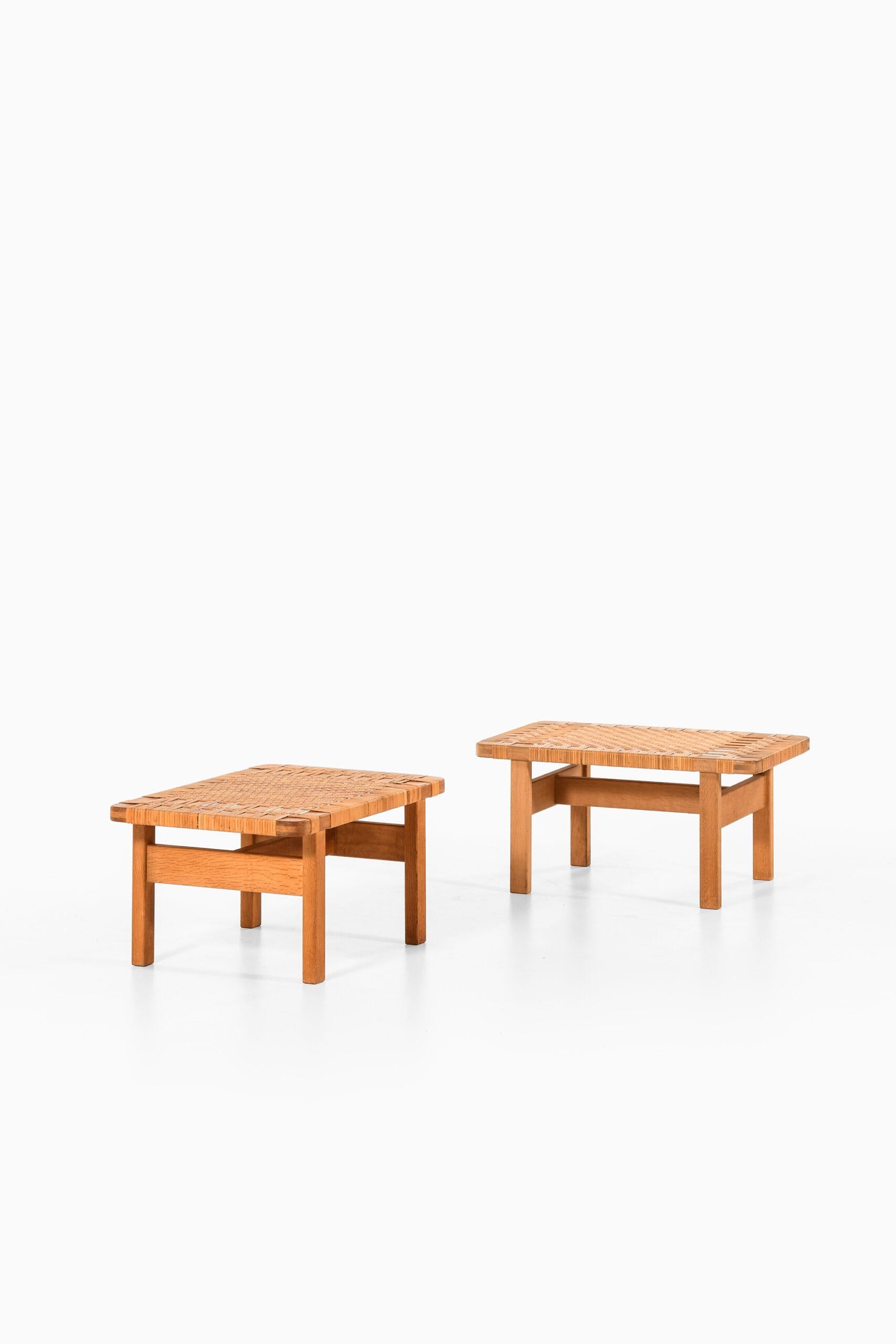 Mid-20th Century Børge Mogensen Side Tables or Benches Model 5273 by Fredericia Stolefabrik