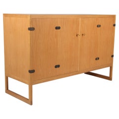 Børge Mogensen Sideboard BM57 Oak Brass by Lauritsen & Søn Bm 57